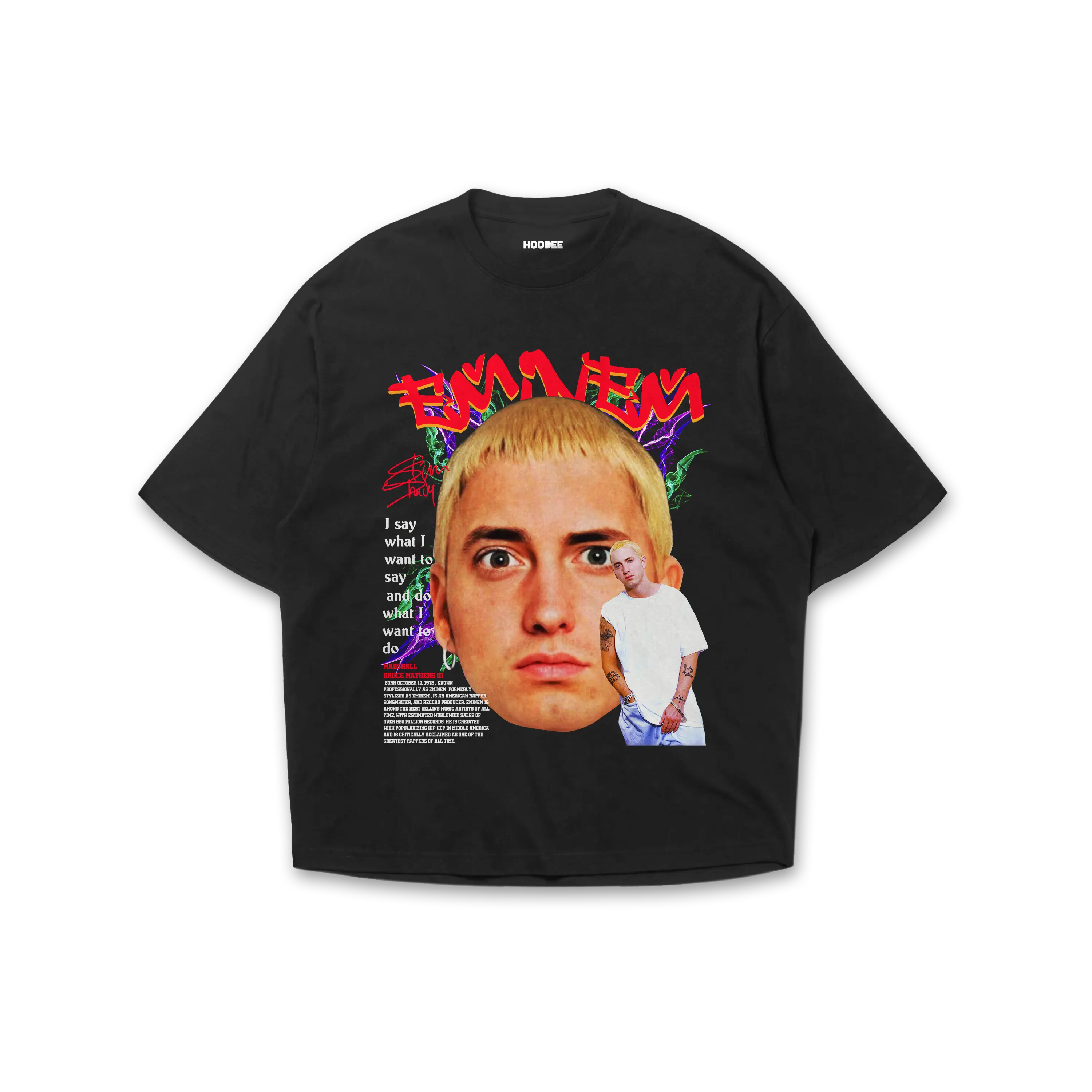 Playera Eminem #6 HOODEE