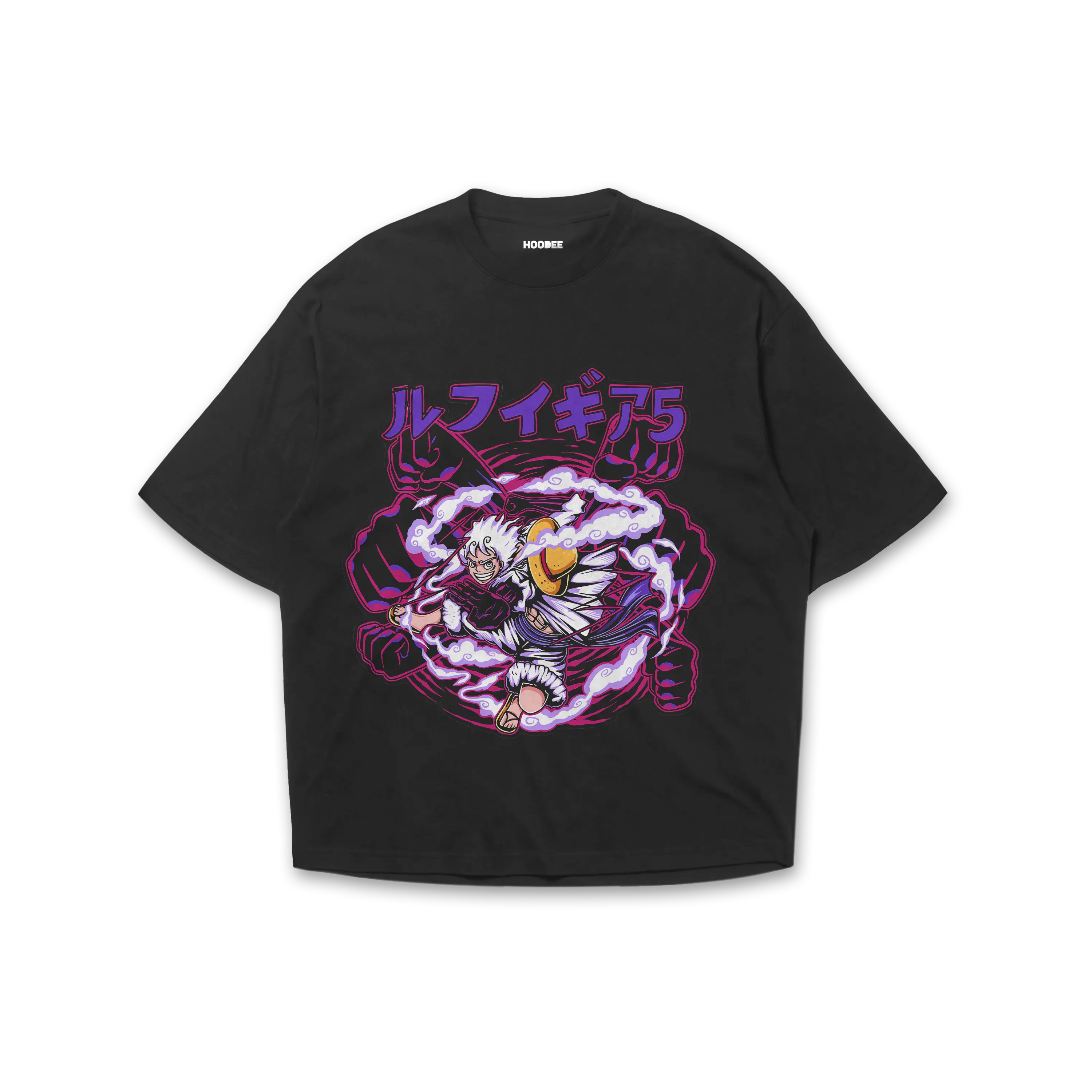 Playera oversize One piece - Luffy #4 HOODEE