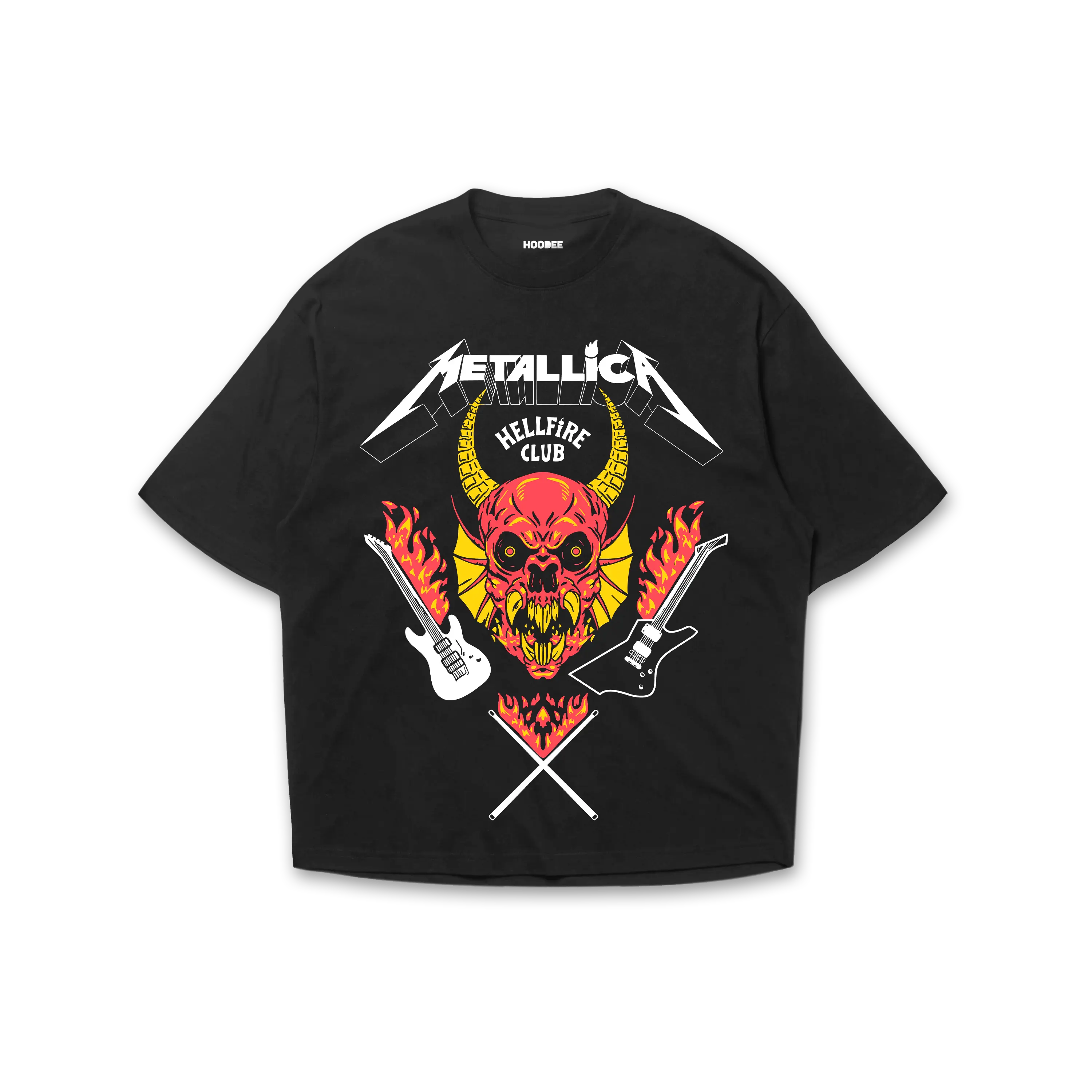 Playera Metallica #3 HOODEE