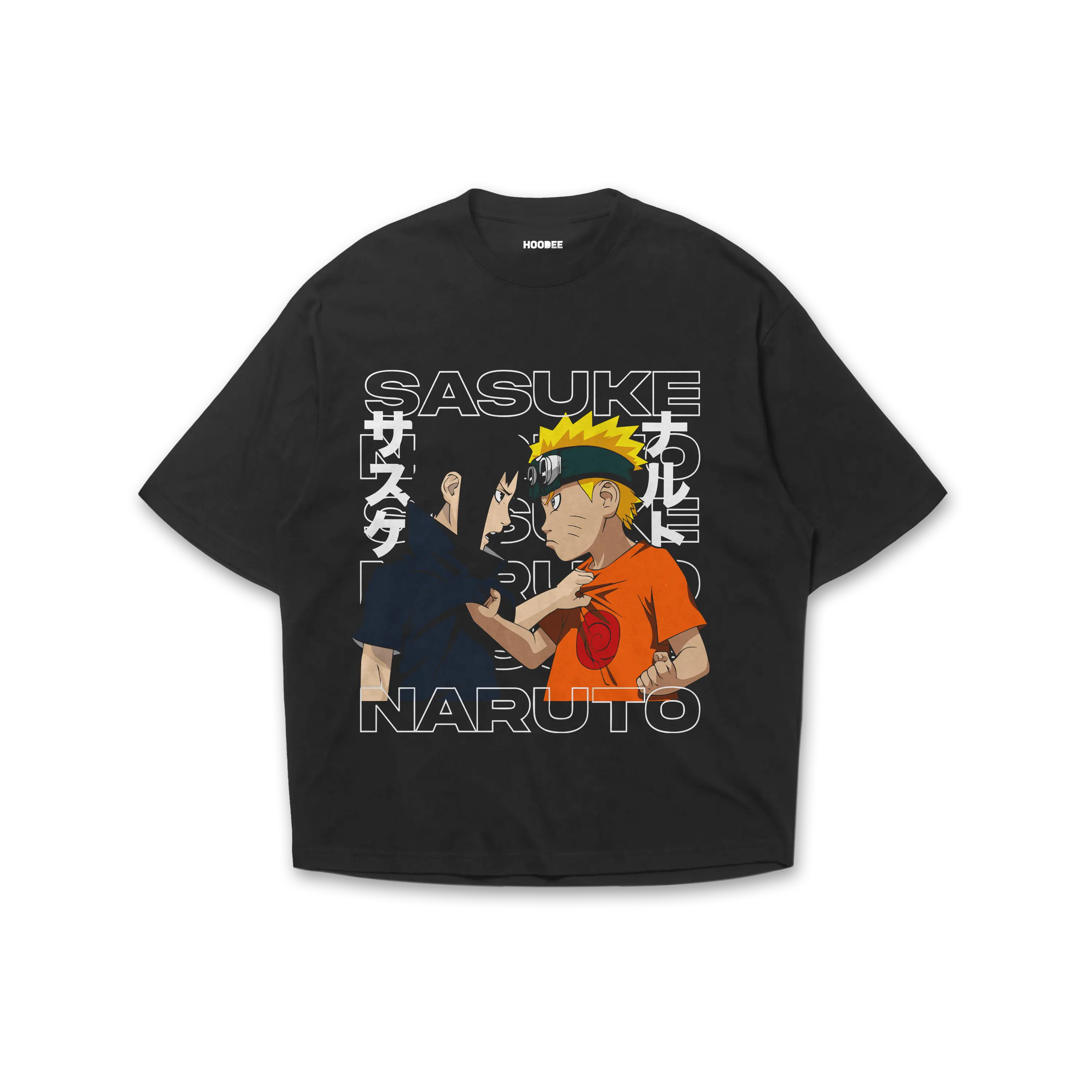 Playera oversize Naruto #2 HOODEE