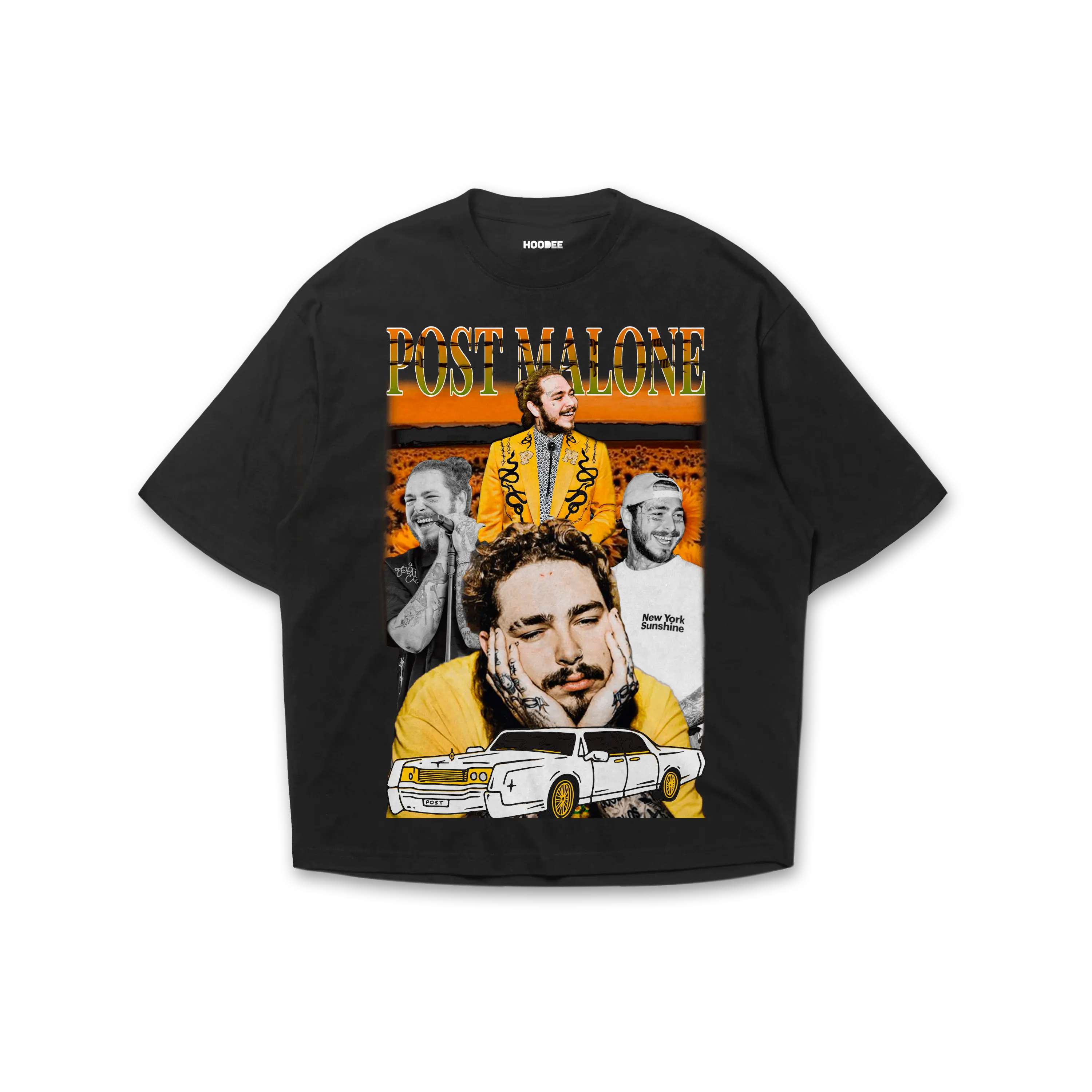 Playera Post malone #6 HOODEE