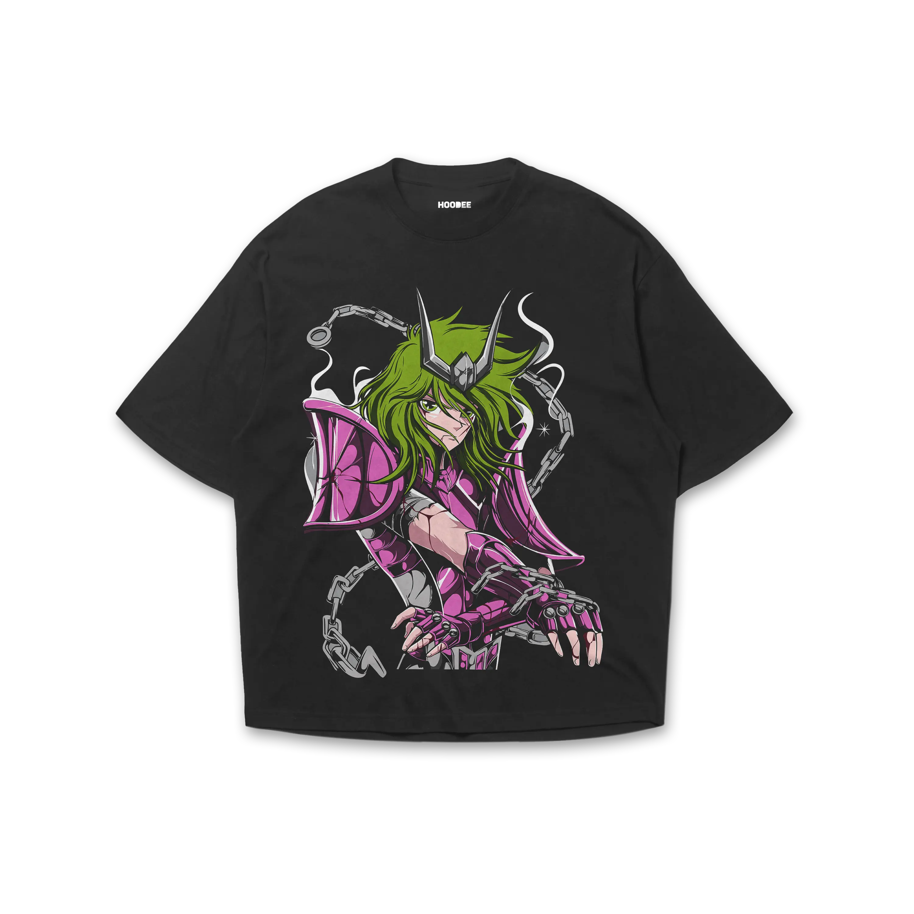 Playera oversize Caballeros del zodiaco - Shun ex HOODEE