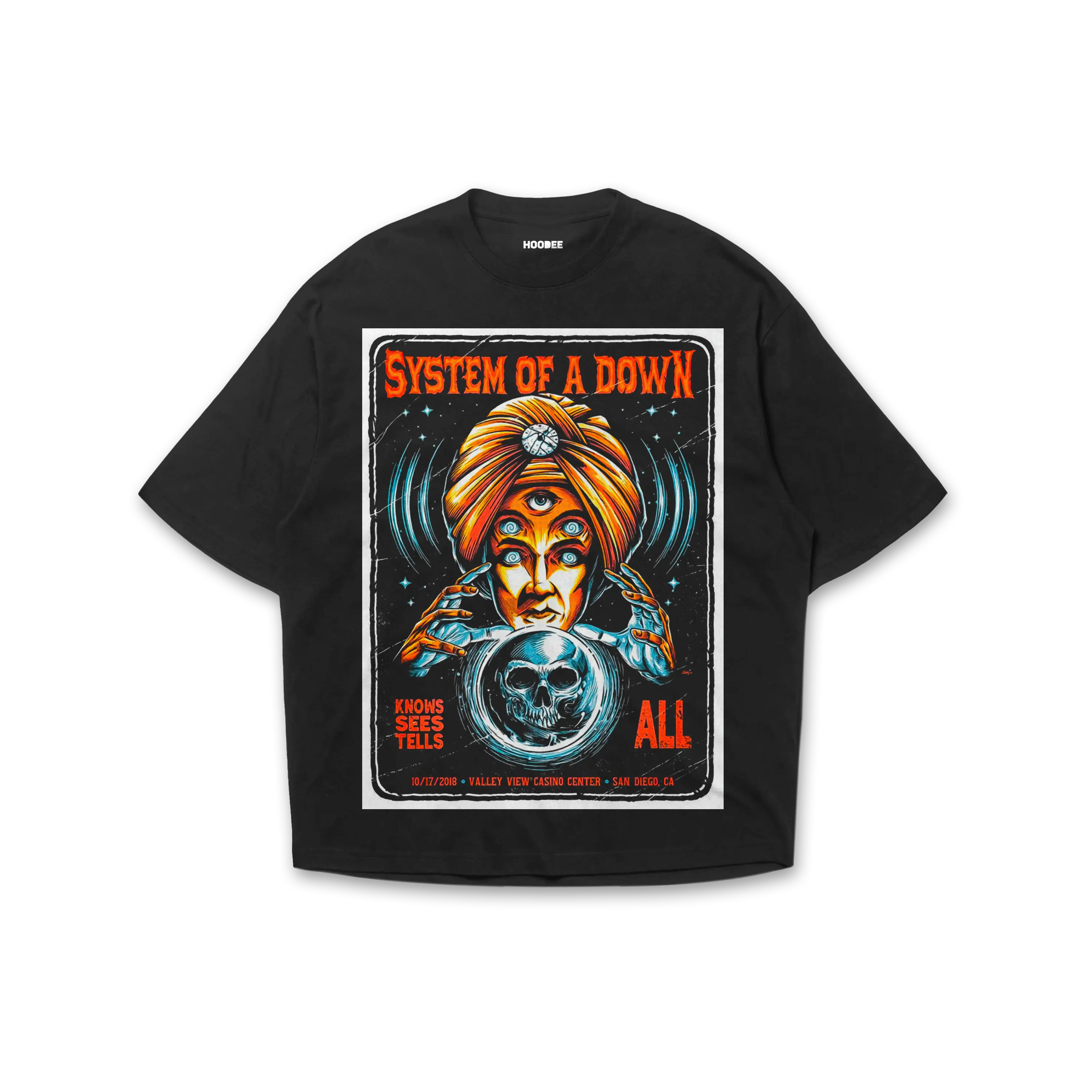 Playera System of a down #1 HOODEE