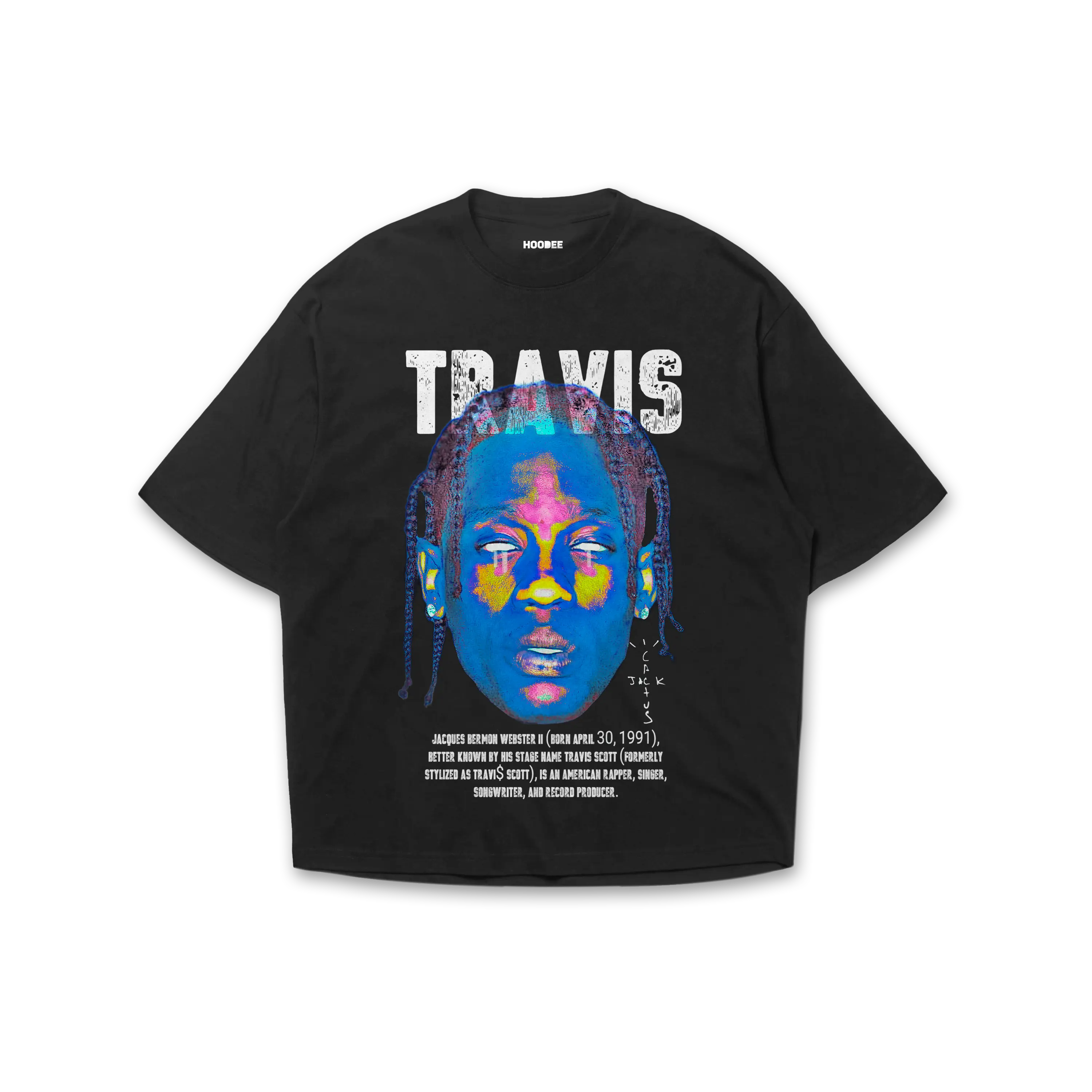 Playera Travis Scott Head HOODEE