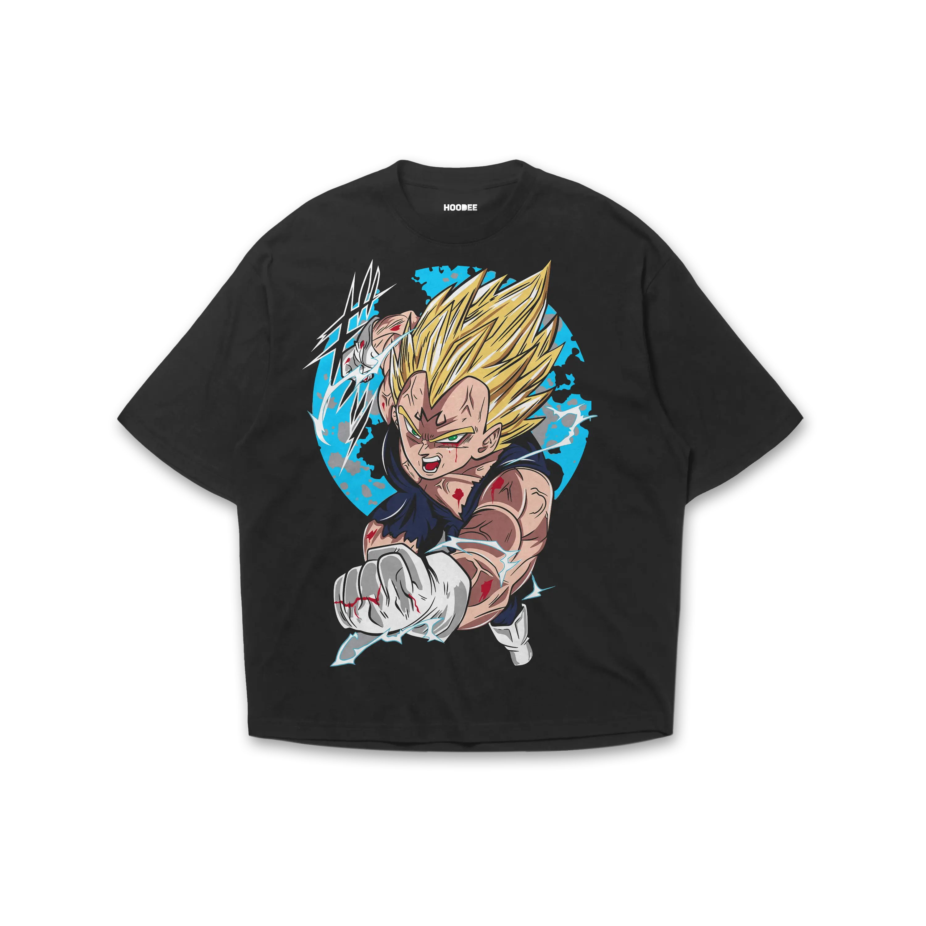 Playera oversize Dragon Ball Z - Vegeta #3 HOODEE