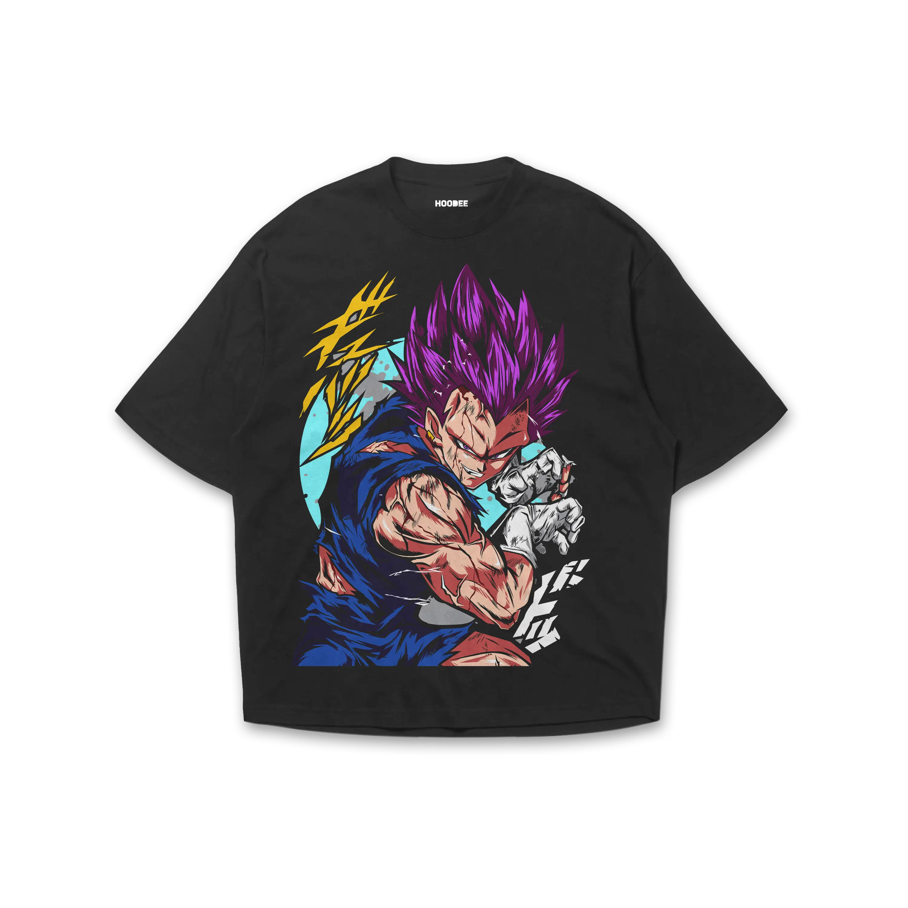 Playera oversize Dragon Ball Z - Vegeta #5 HOODEE