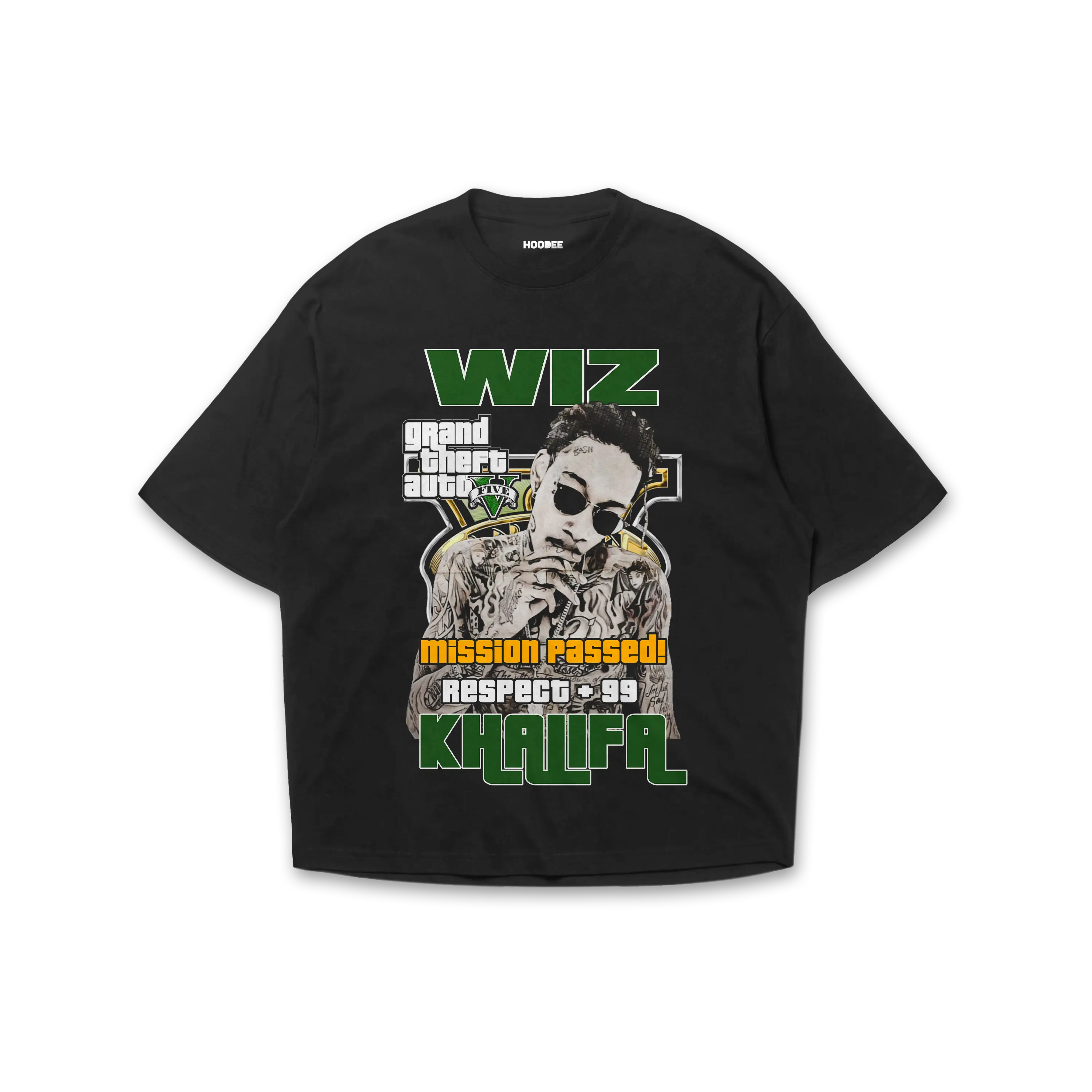 Playera Wiz khalifa #4 HOODEE