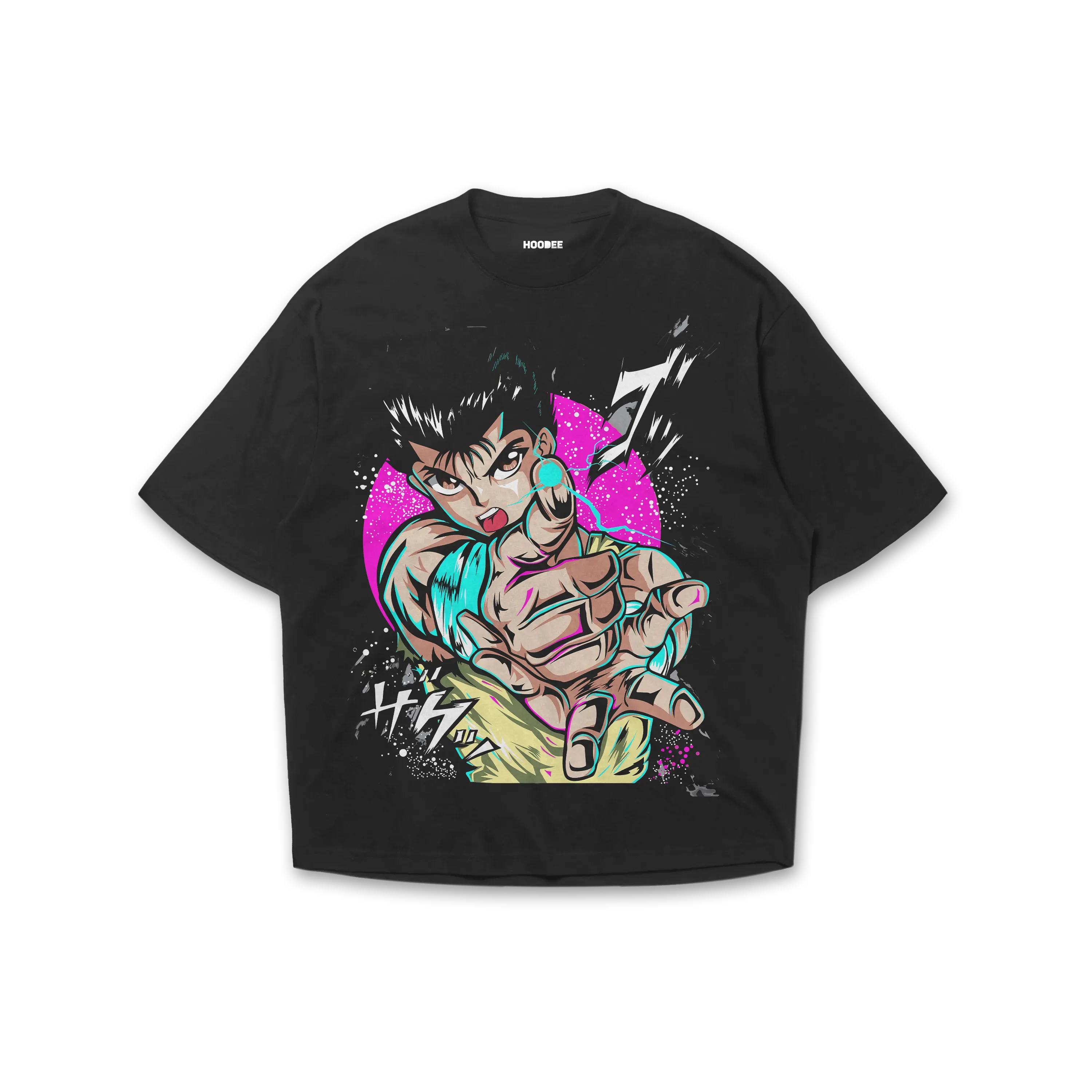 Playera oversize Yū Yū Hakusho - Yusuke urameshi #1 HOODEE