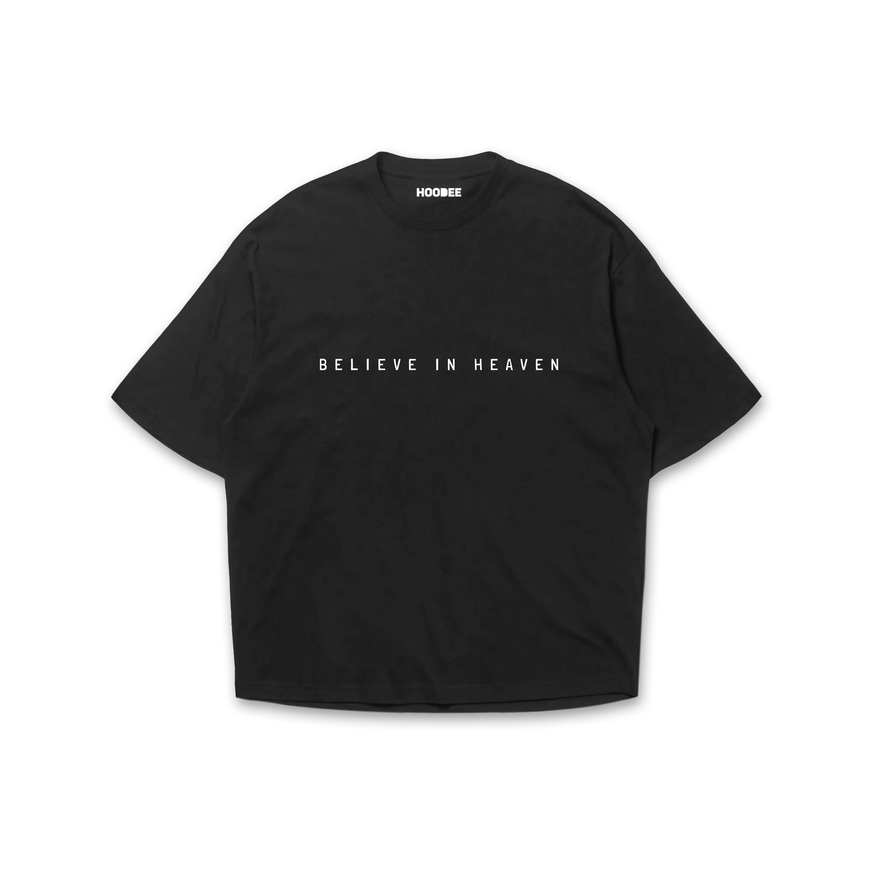 Playera oversize - Believe in Heaven HOODEE