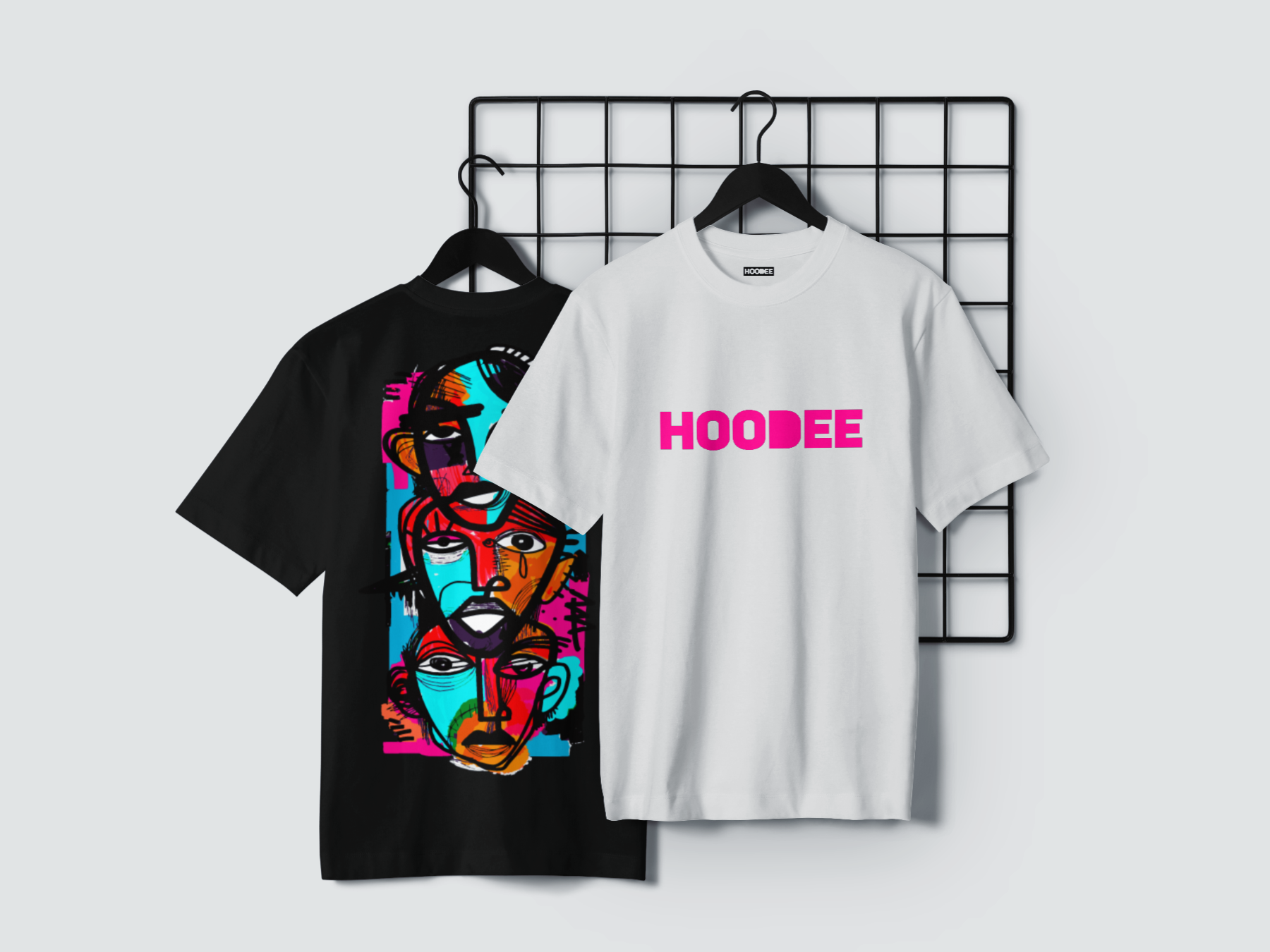 Playera manga corta 3 CARAS HOODEE
