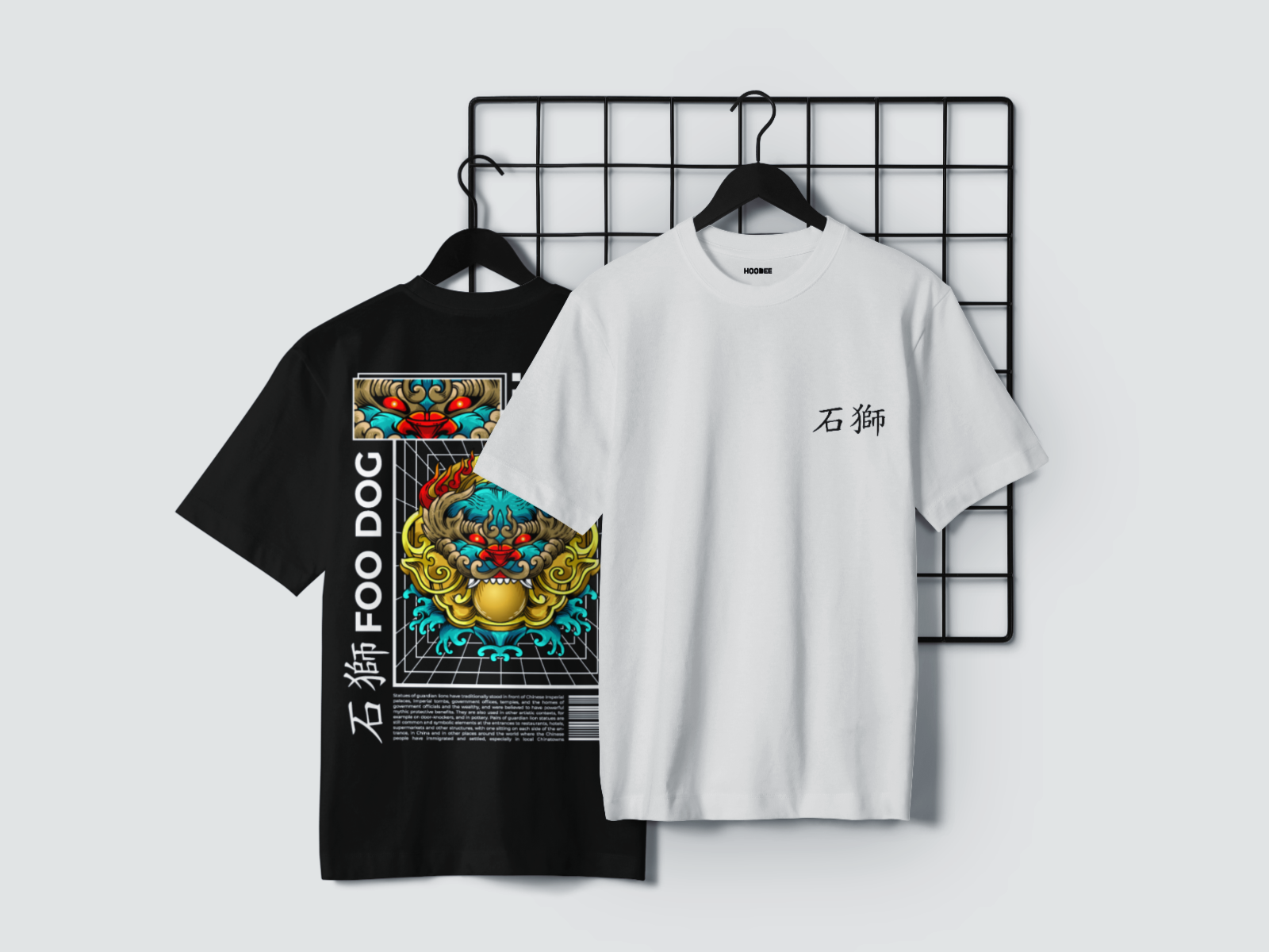 Playera manga corta FOO DOG