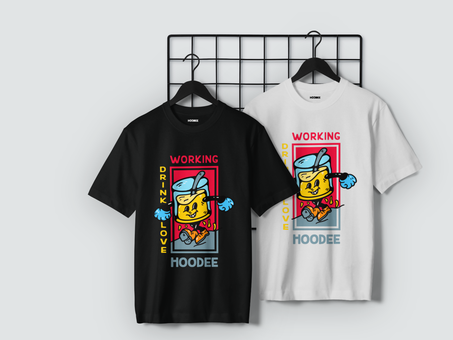 Playera manga corta DRINK LOVE