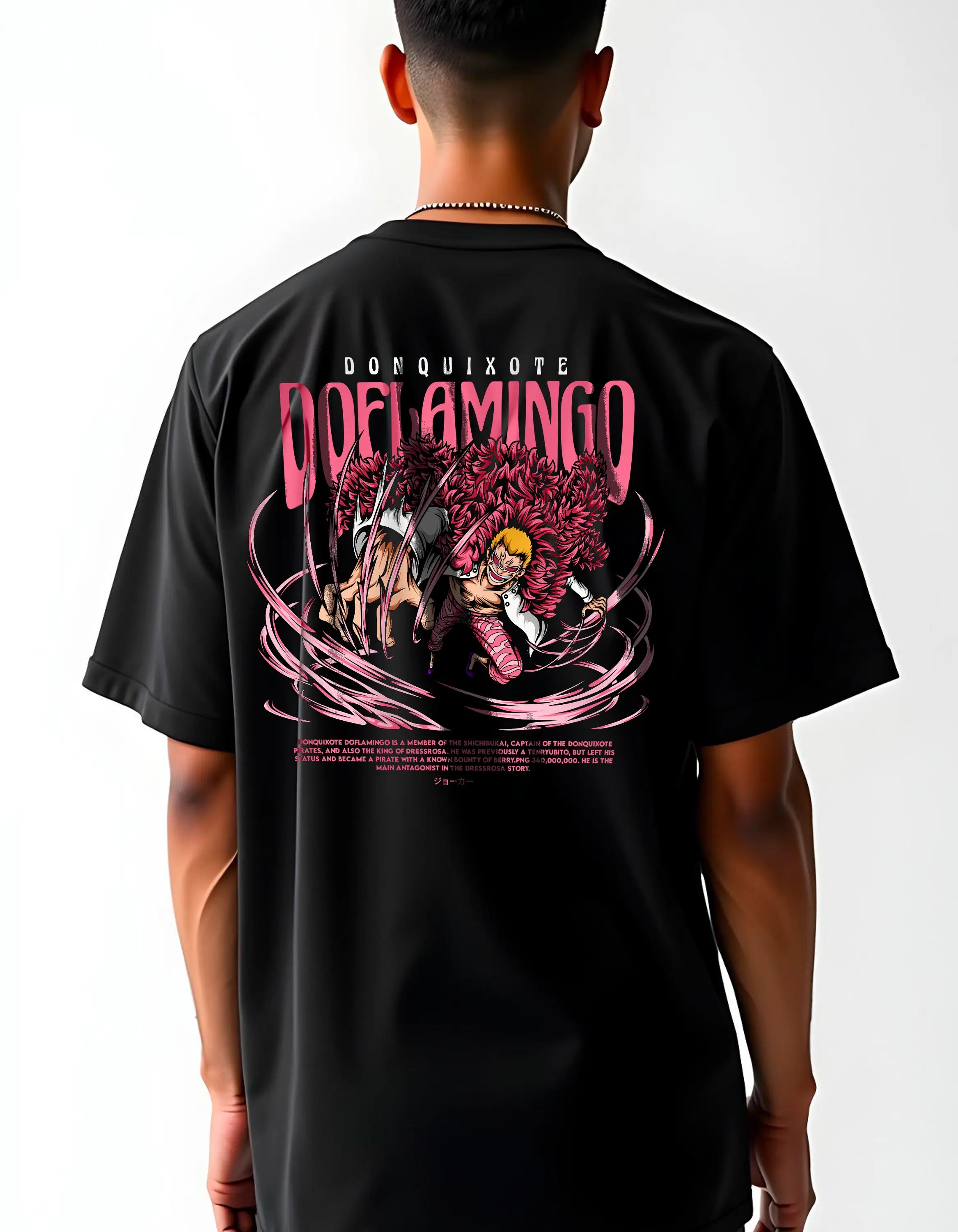 Playera oversize One piece - Doflamingo #1 HOODEE