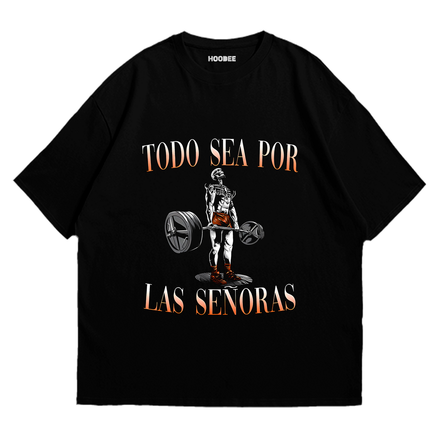 Playera oversize - Fuerza bruta por admiración pura