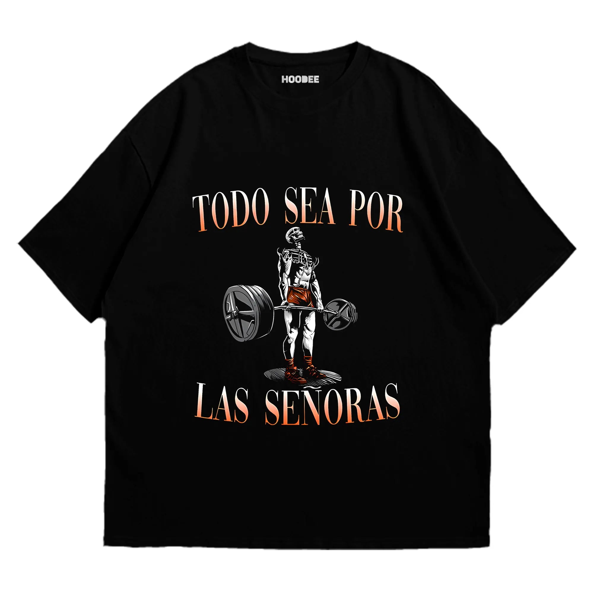 Playera oversize - Fuerza bruta por admiración pura HOODEE