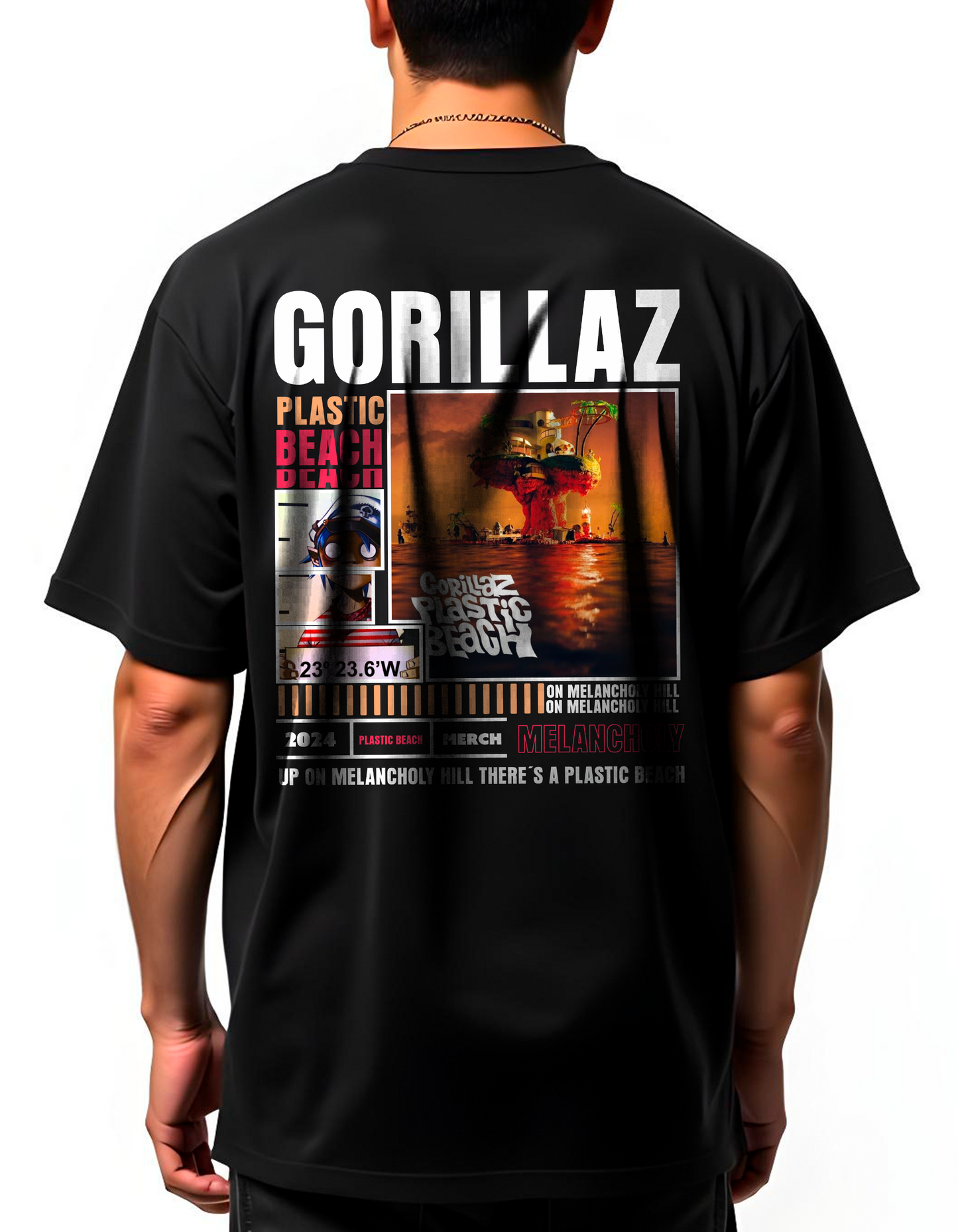 Playera oversize Gorillaz #1