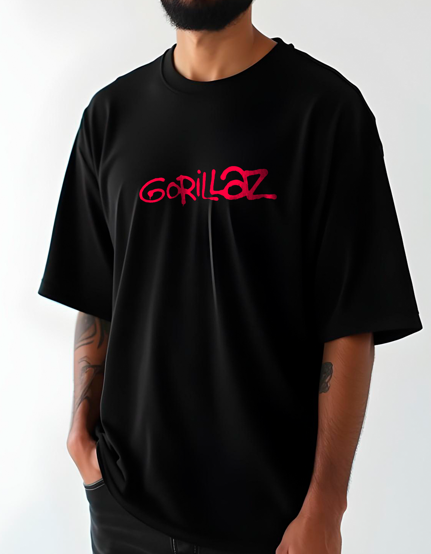 Playera oversize Gorillaz #1