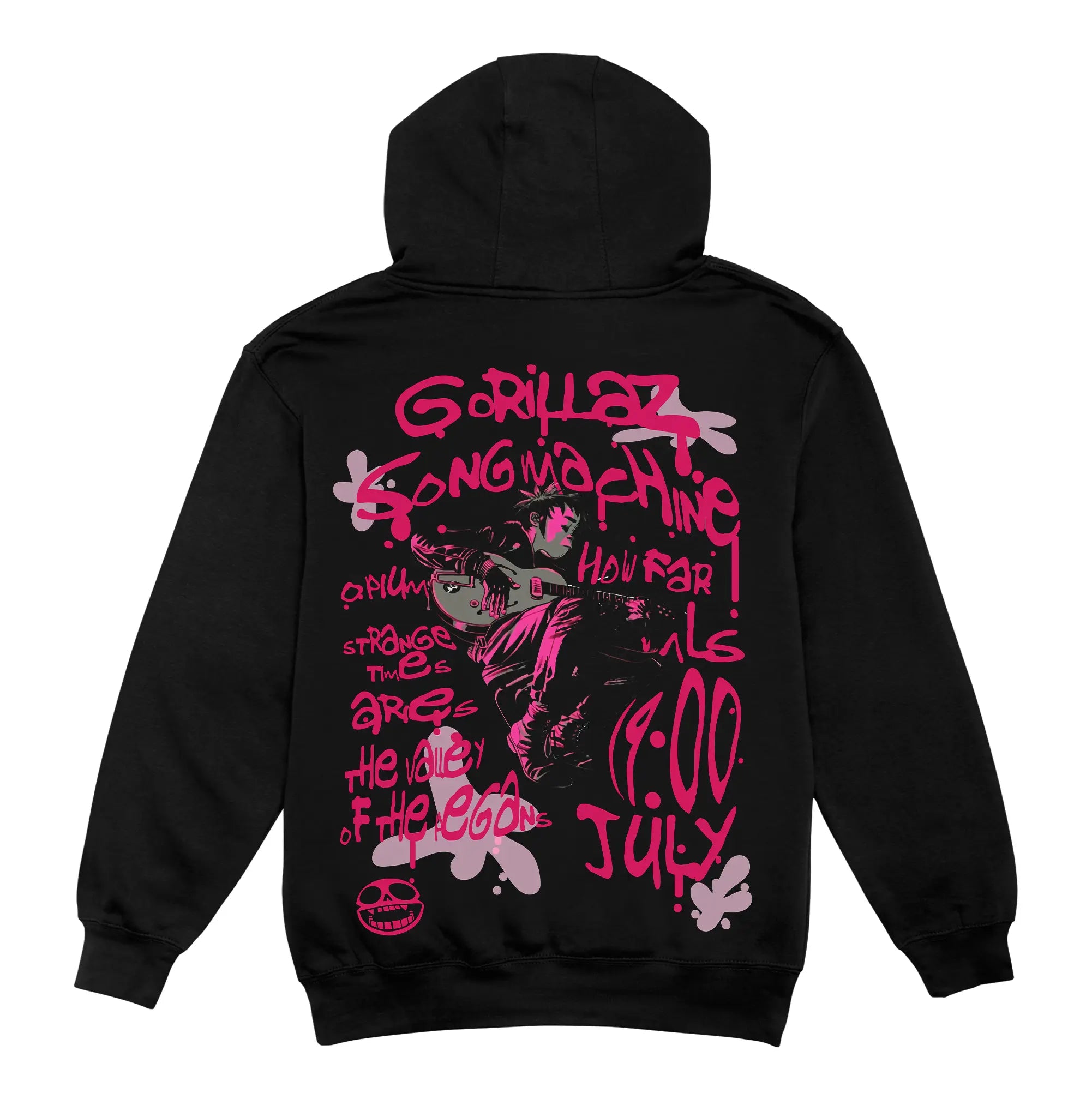 Hoodie de Gorillaz #1 negro HOODEE