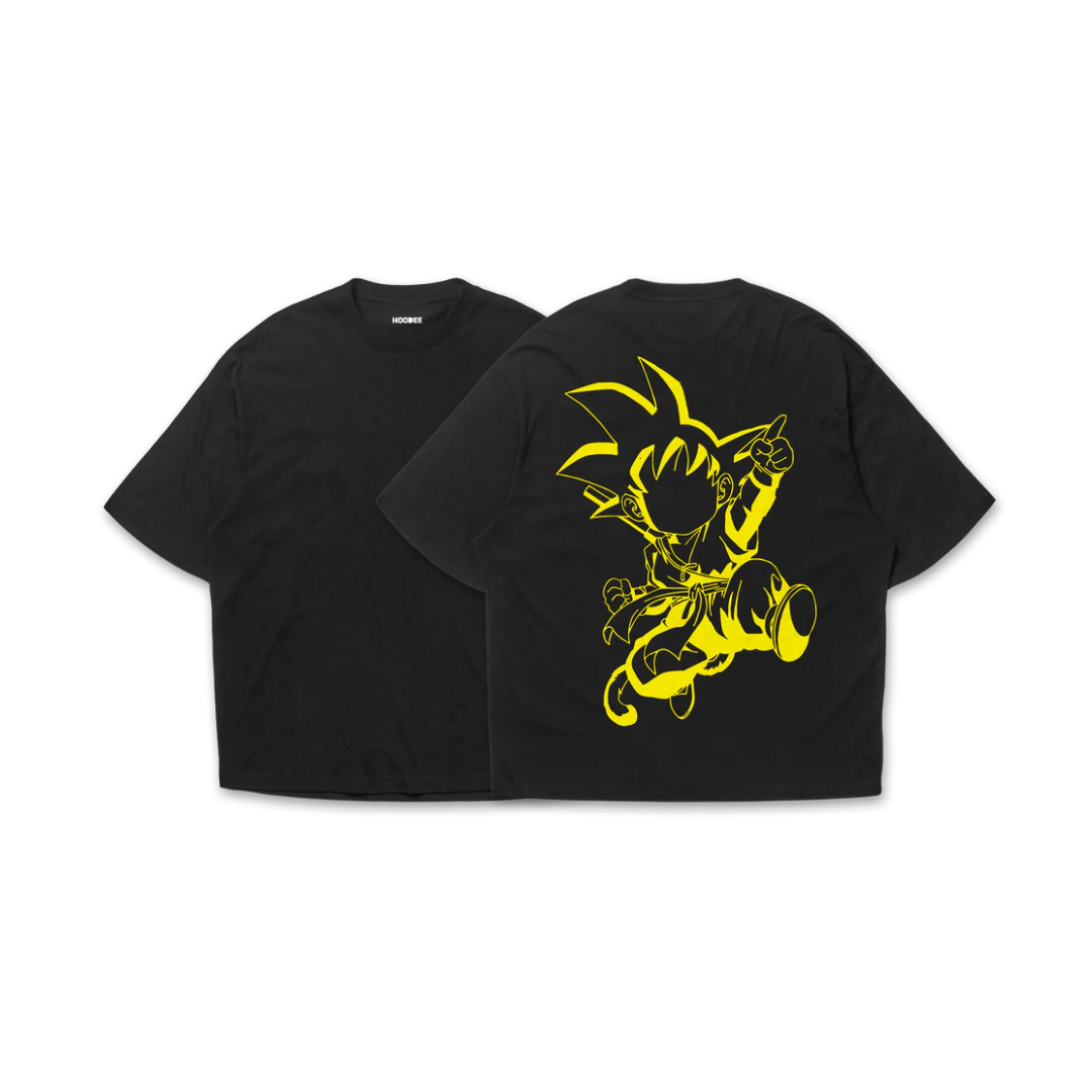 Playera oversize Dragon Ball Z - Kid goku #1