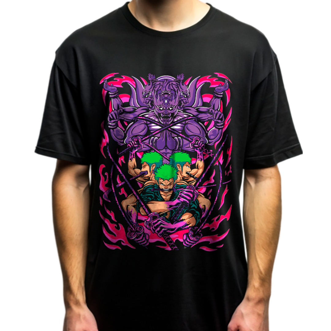 Playera oversize One piece - Roronoa Zoro #1