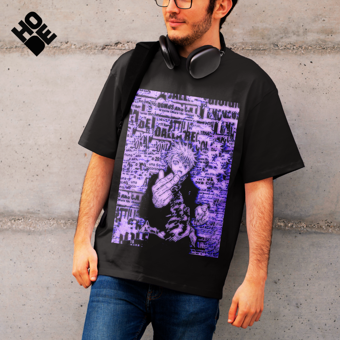 Playera oversize Jujutsu kaisen - Satoru gojō #1