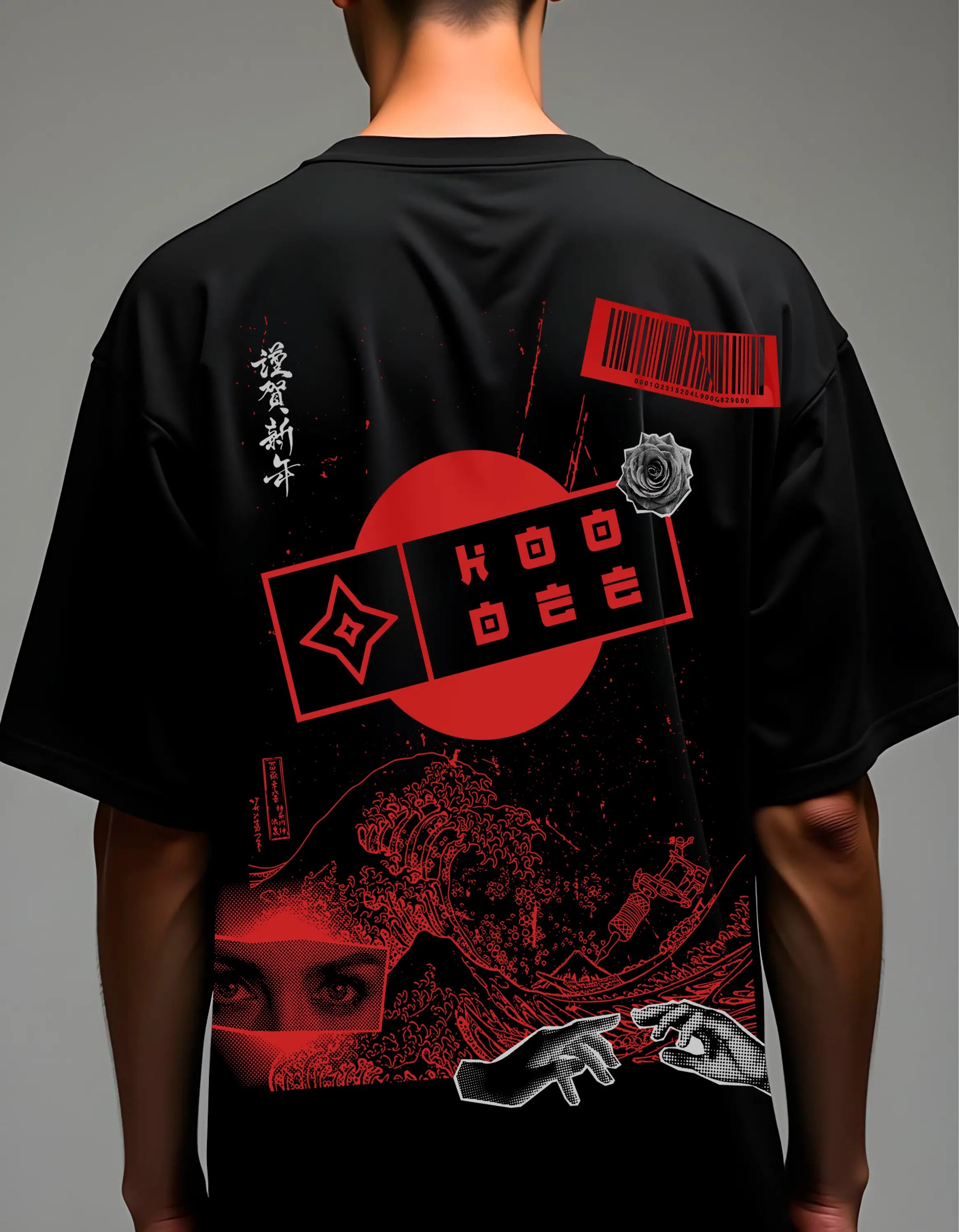 Playera oversize Tokyo HOODEE
