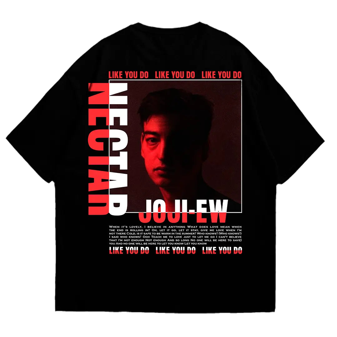 Playera oversize Joji #1 HOODEE