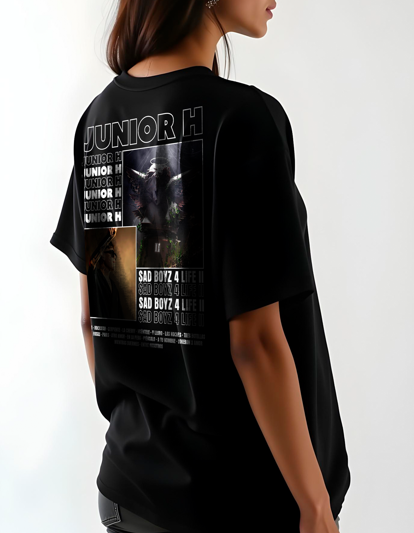Playera oversize oversize Junio H #1