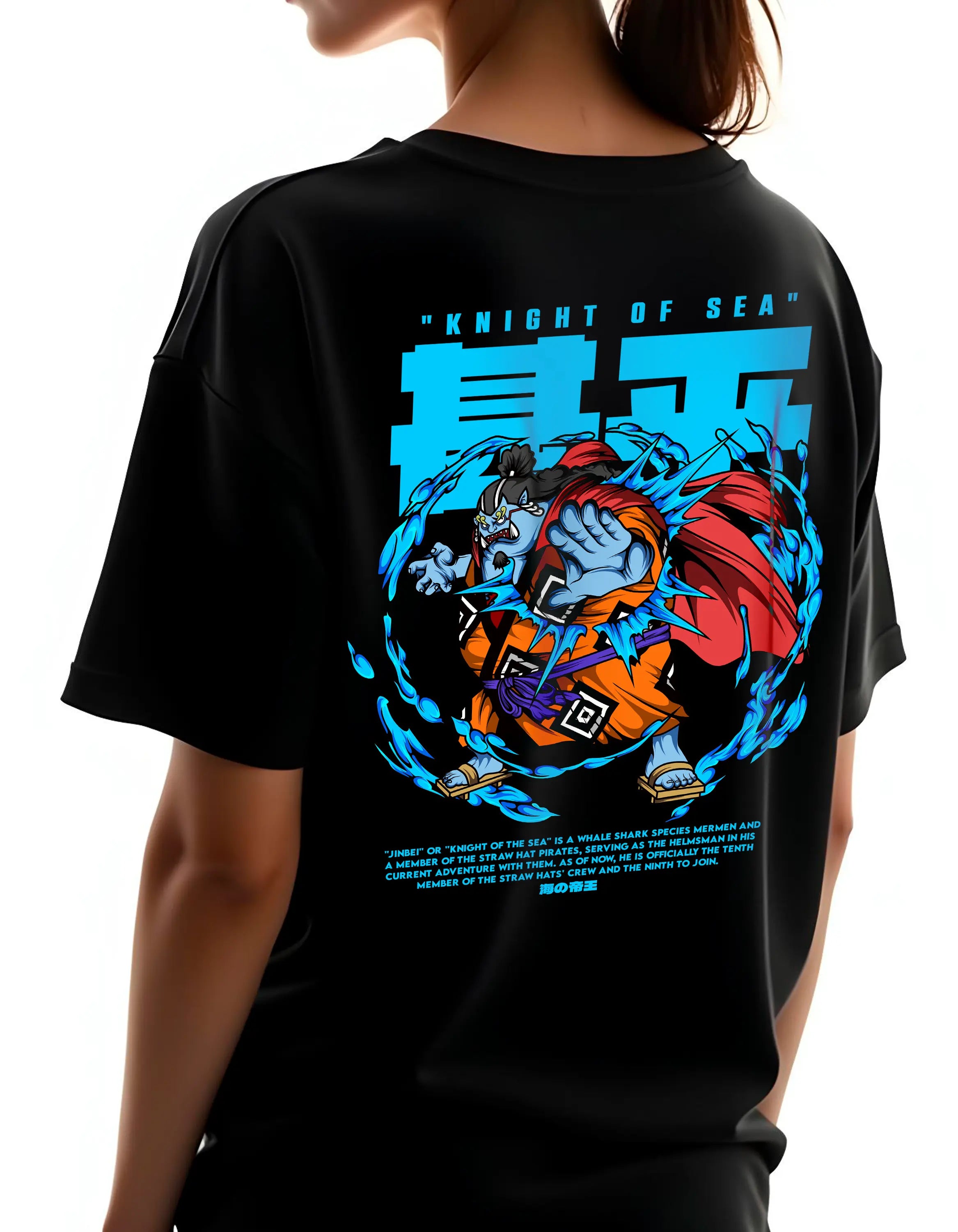 Playera oversize One piece - Jinbei #1 HOODEE