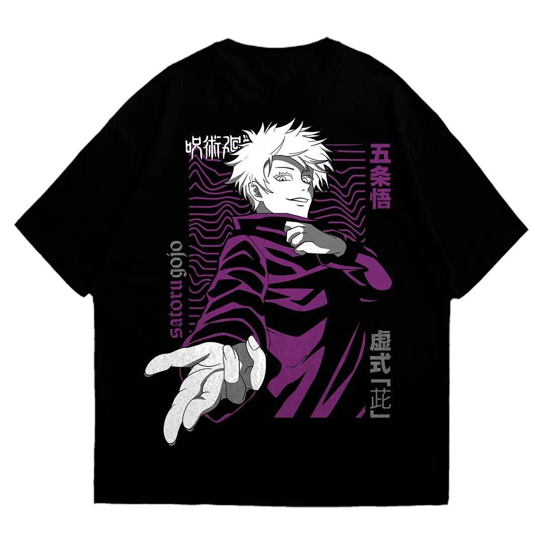 Playera oversize Jujutsu kaisen - Satoru gojō #6 HOODEE