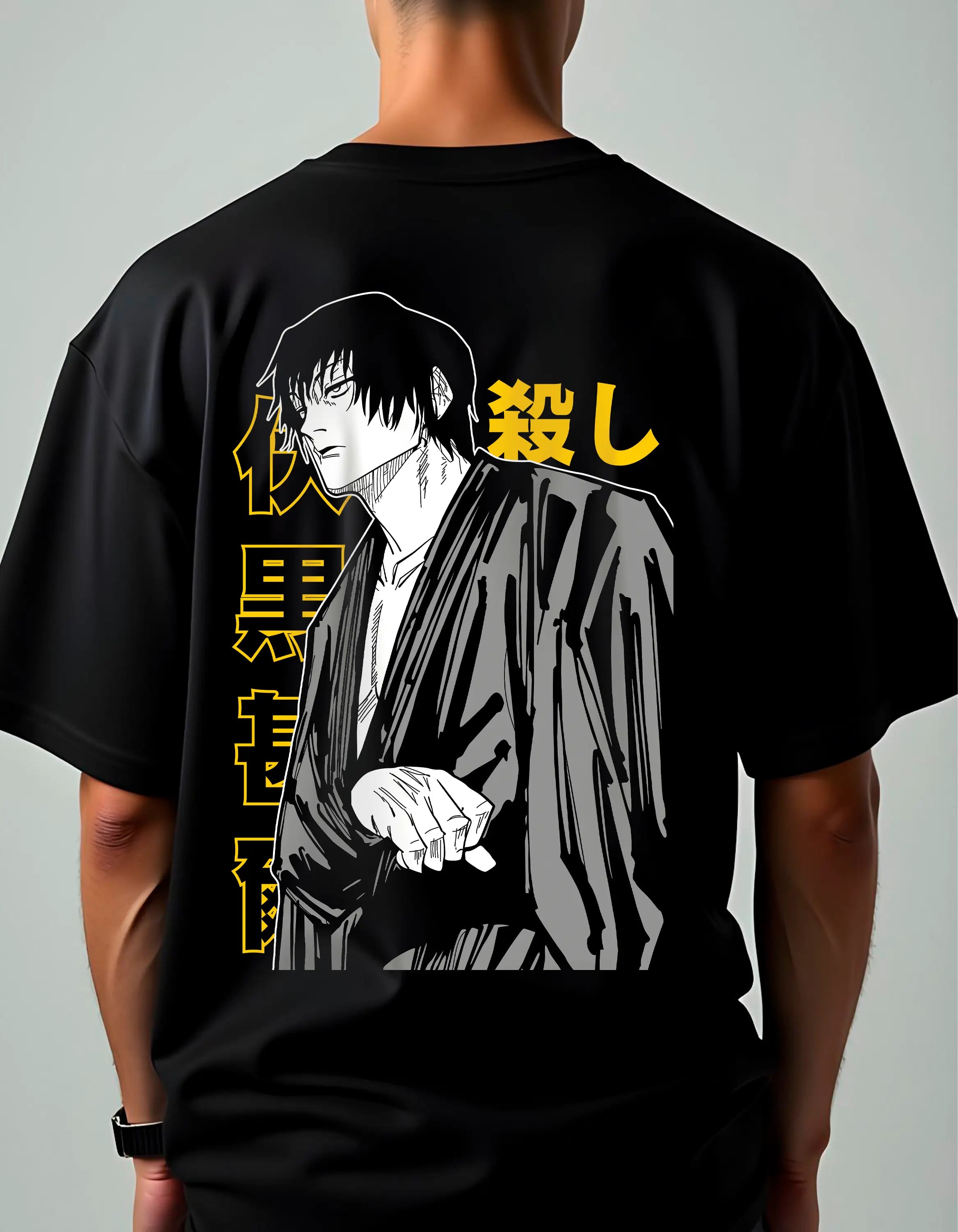 Playera oversize Jujutsu kaisen - Toji Fushiguro #1 HOODEE