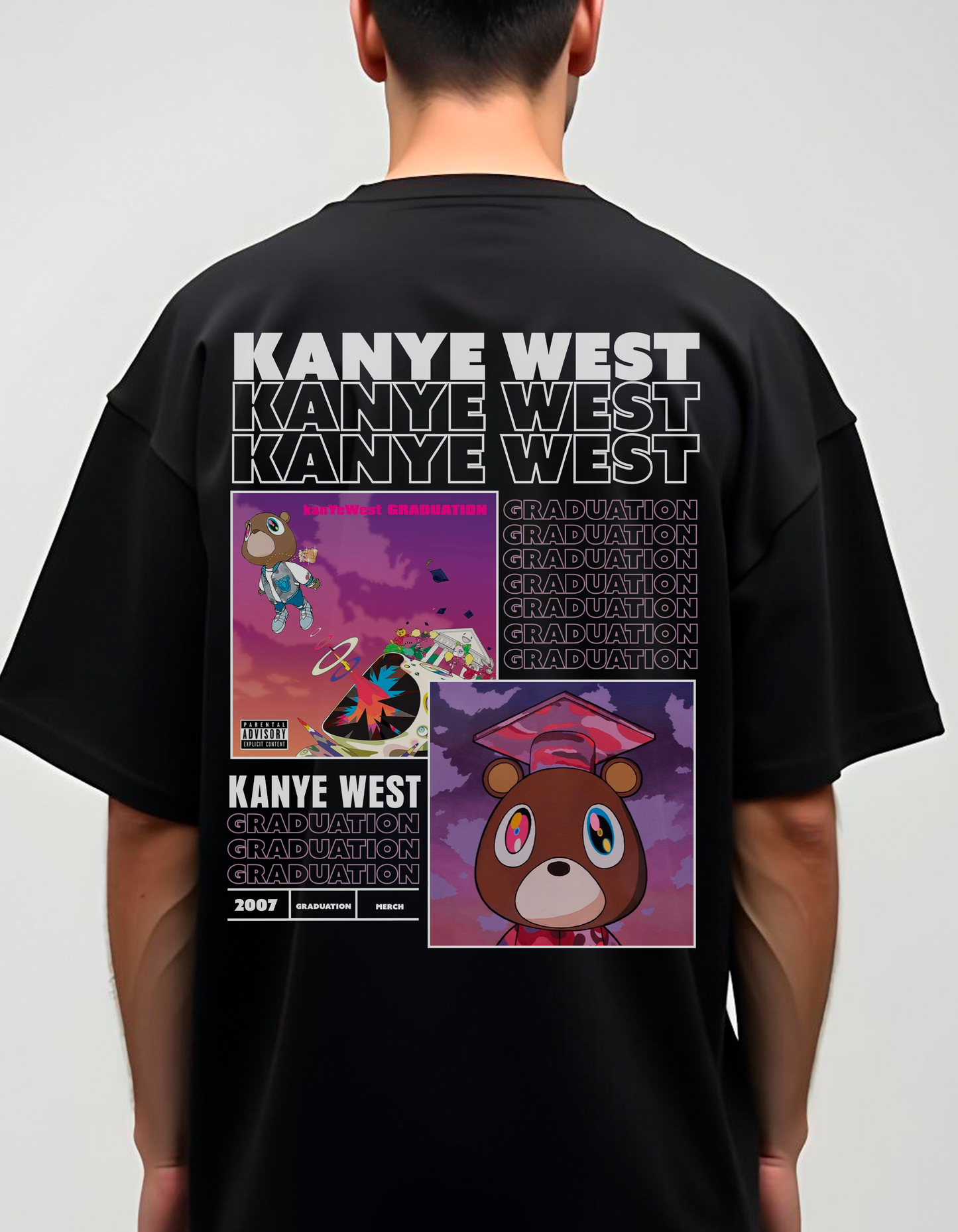 Playera oversize Kanye west #1