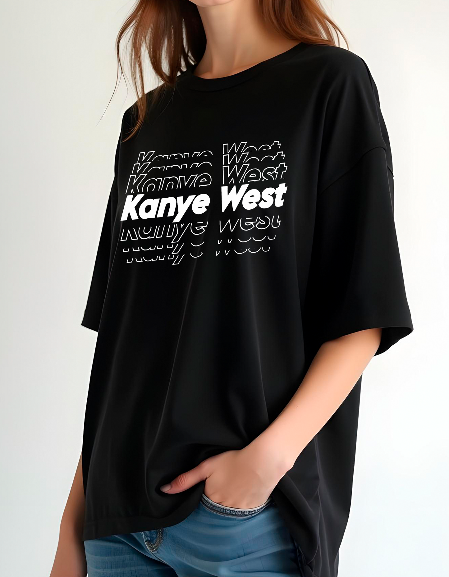 Playera oversize Kanye west #1