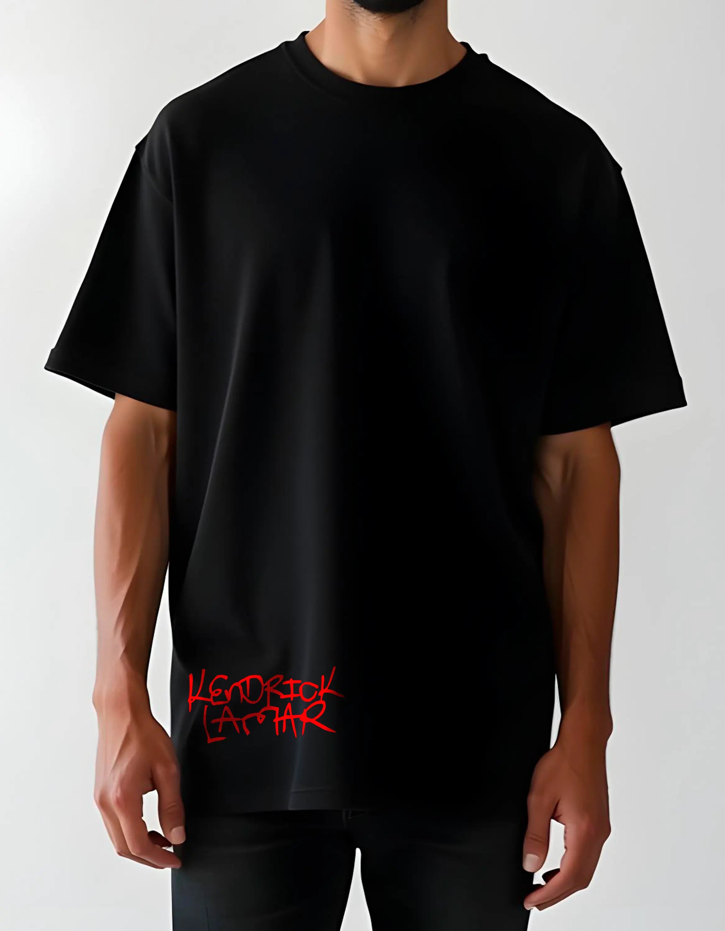 Playera oversize Kendrick Lamar #1 HOODEE