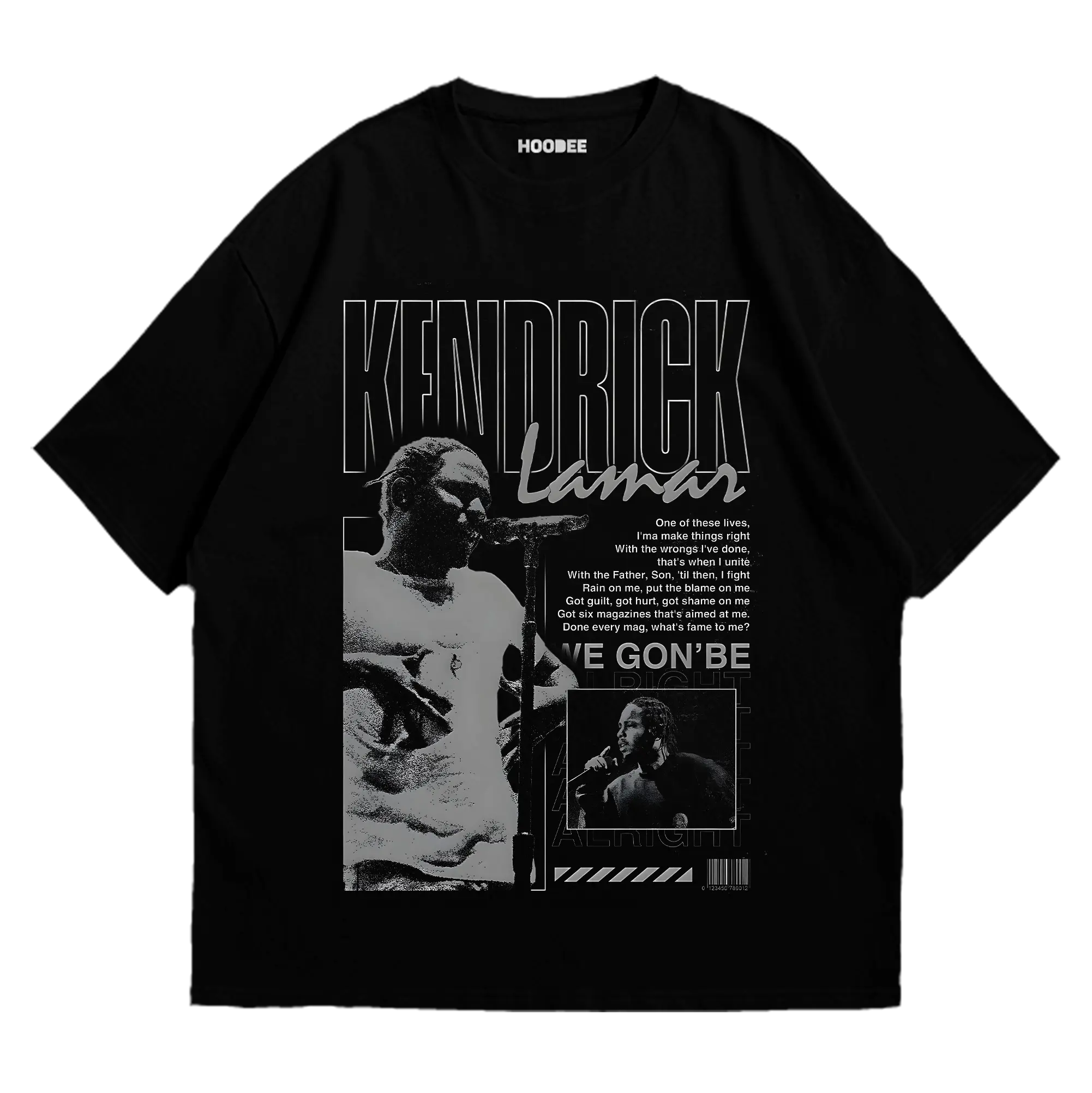 Player oversize Kendrick Lamar #2 HOODEE
