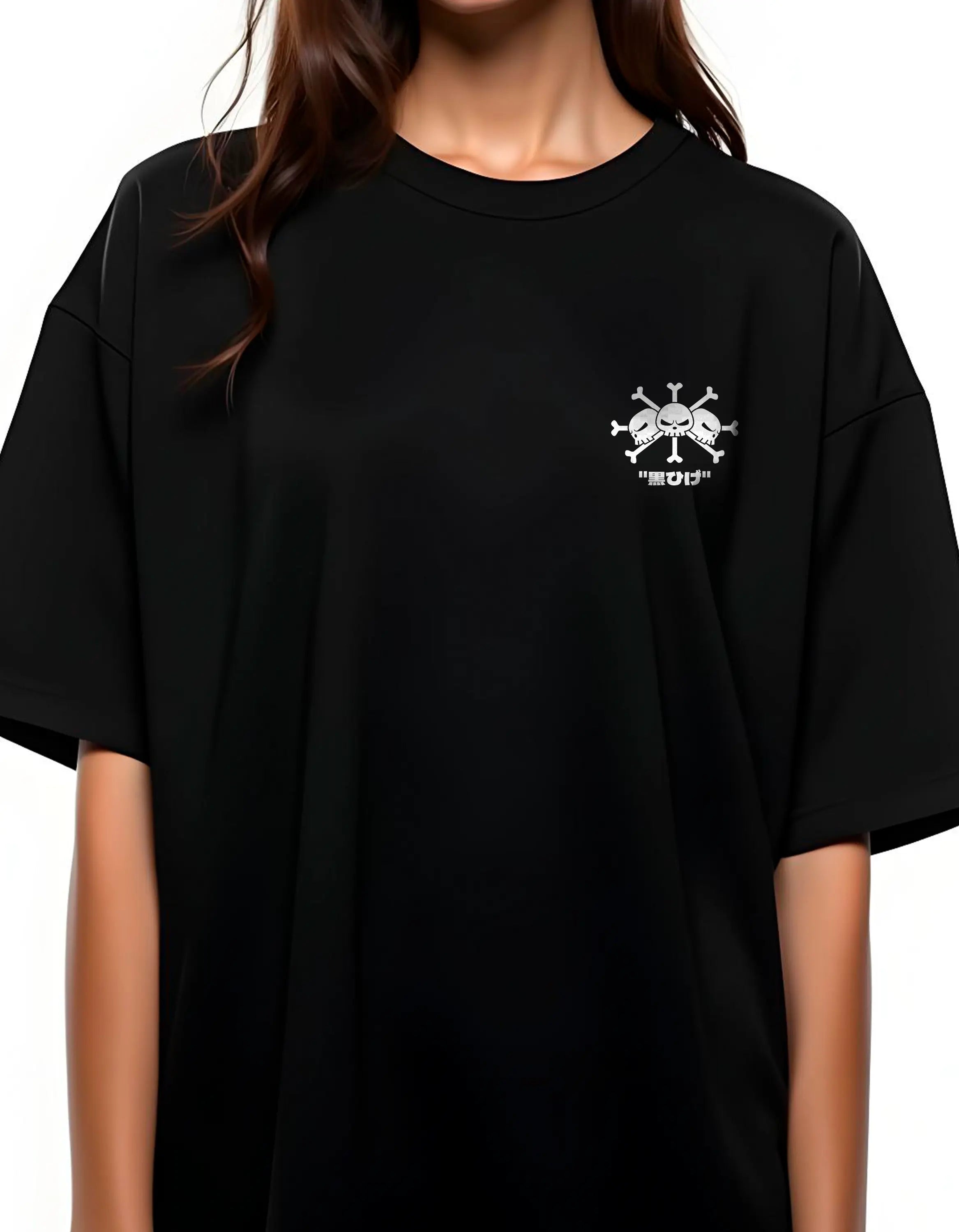 Playera oversize One piece - Kurohige #1 HOODEE