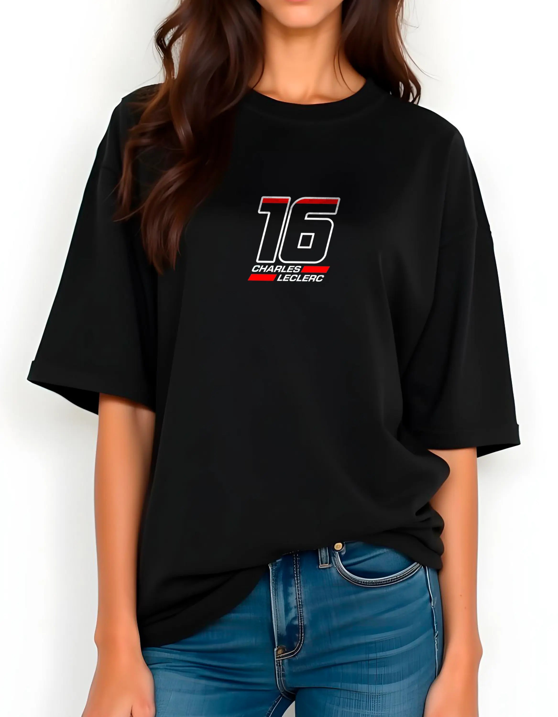 Playera oversize - Charles Leclerc HOODEE