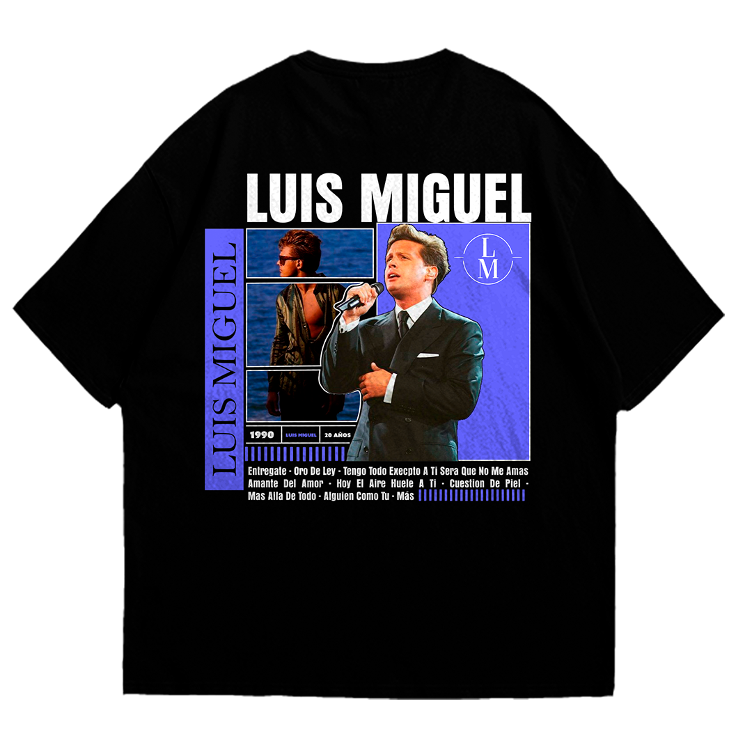 Playera oversize Luis Miguel #1