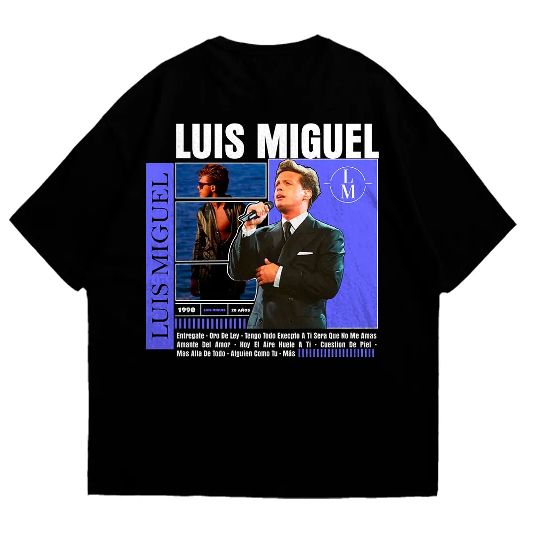 Playera oversize Luis Miguel #1 HOODEE