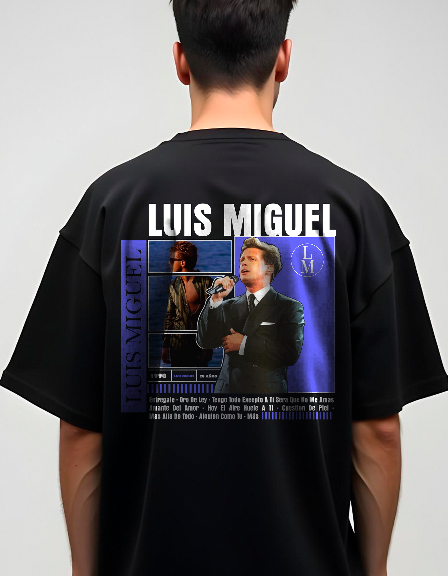 Playera oversize Luis Miguel #1
