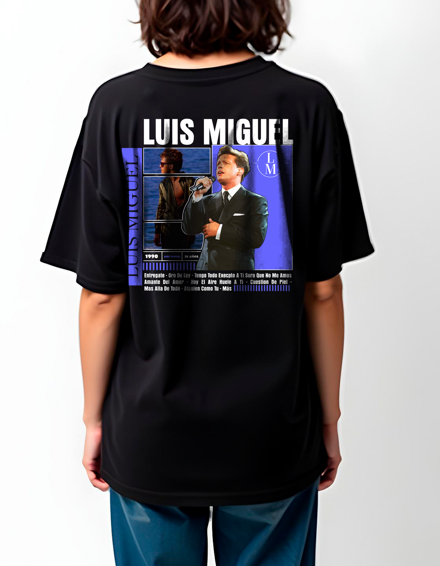 Playera oversize Luis Miguel #1