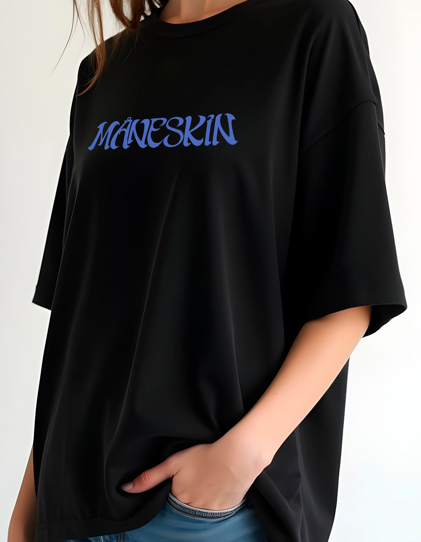 Playera oversize Maneskin #1