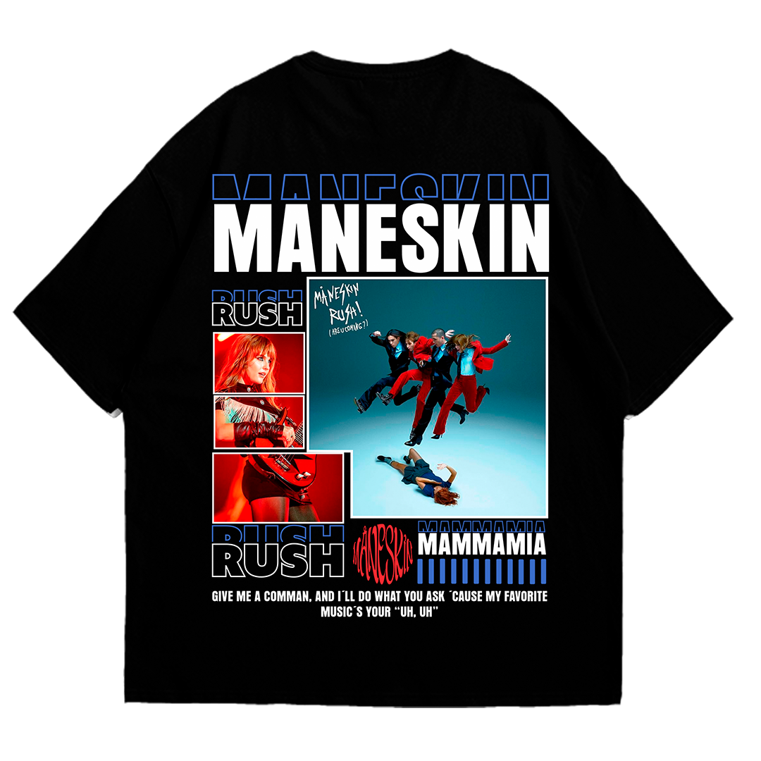 Playera oversize Maneskin #1