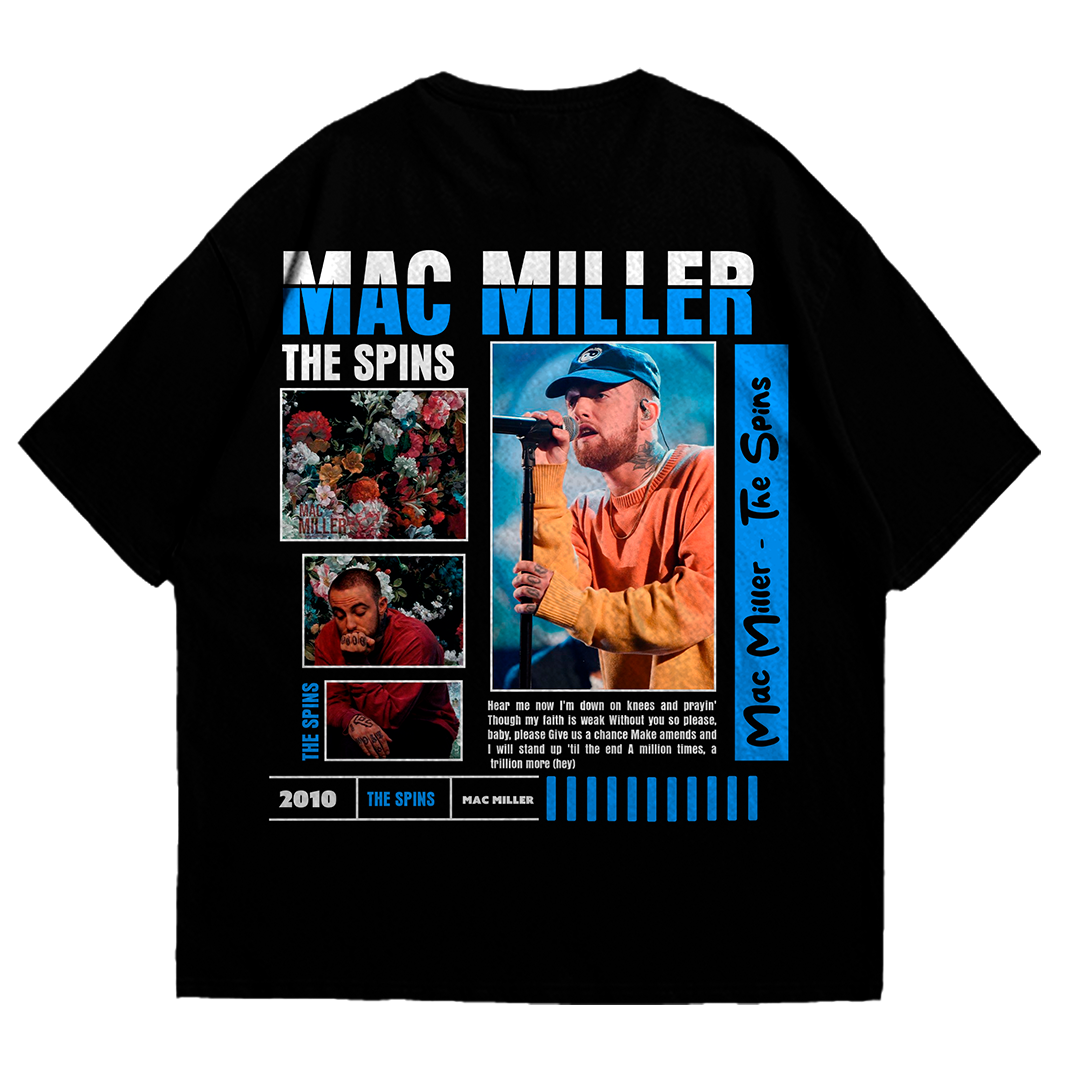 Playera oversize Mac Miller #5