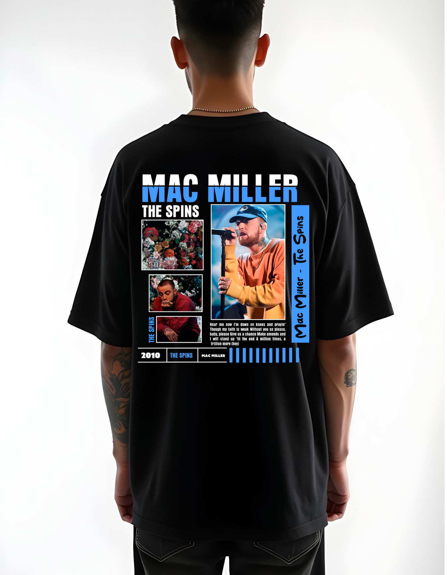 Playera oversize Mac Miller #5