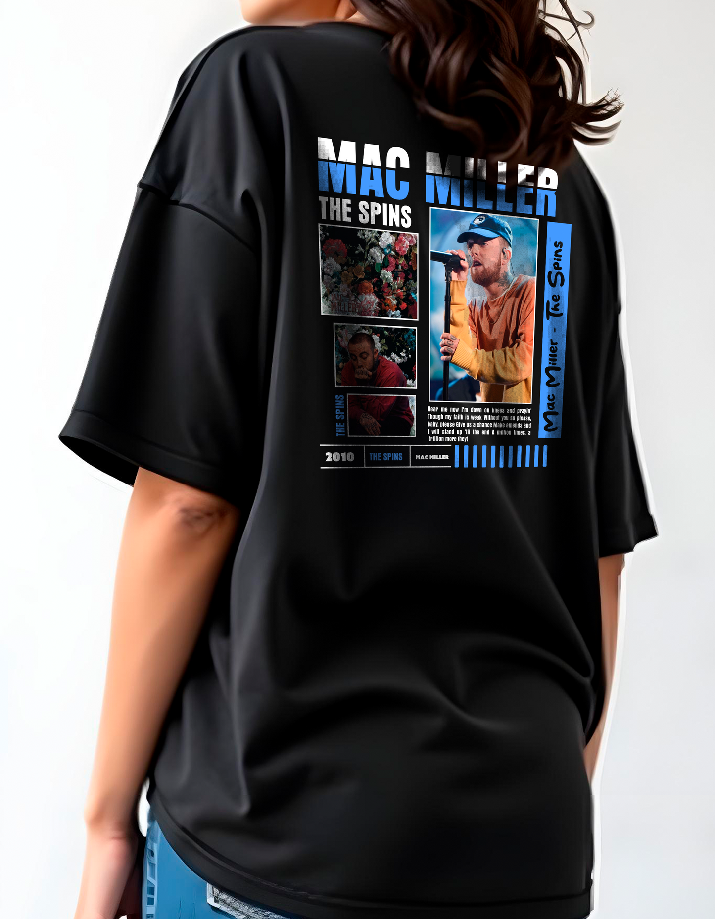 Playera oversize Mac Miller #5