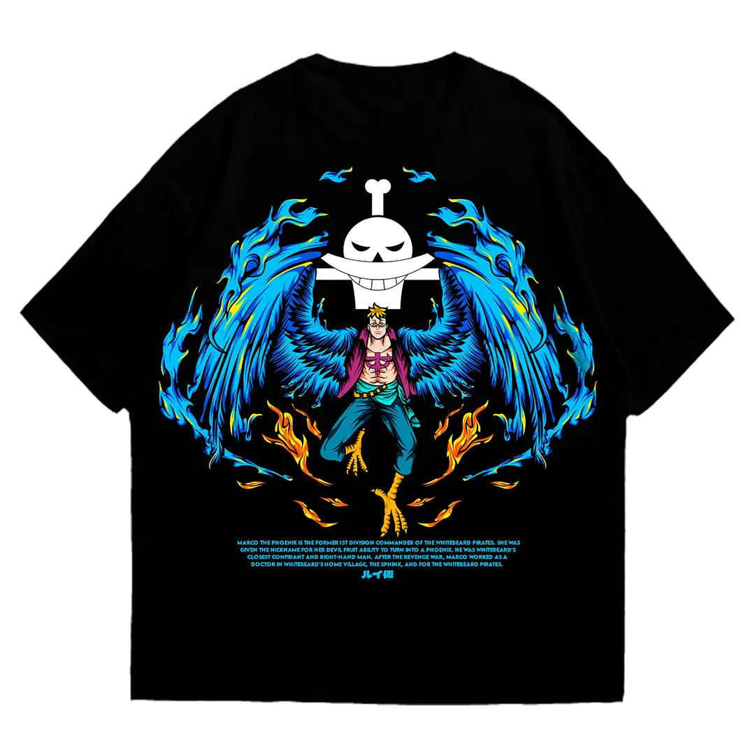 Playera oversize One piece - Marco #1 HOODEE