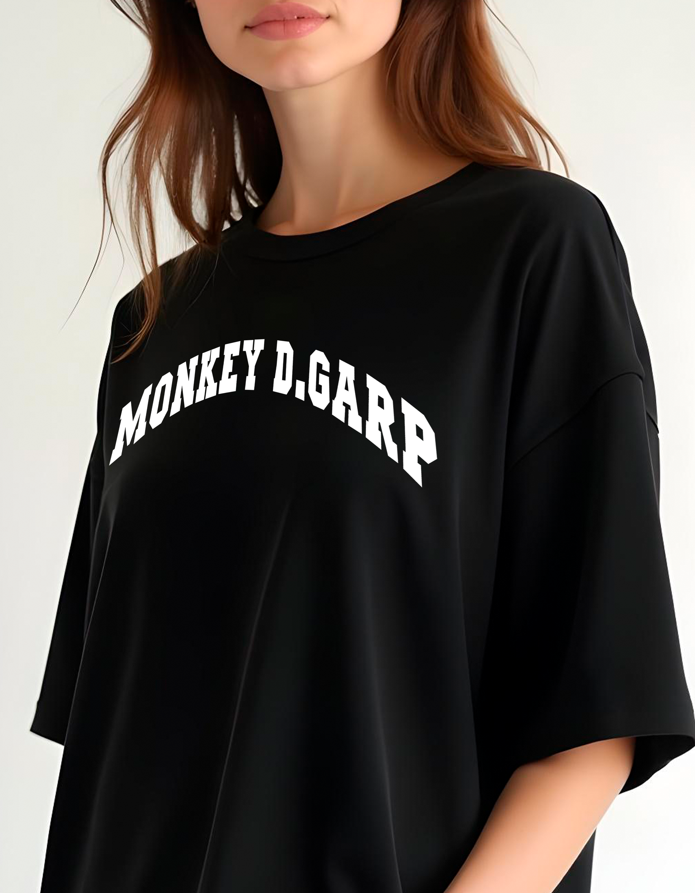 Playera oversize One piece - Monkey d. garp #1