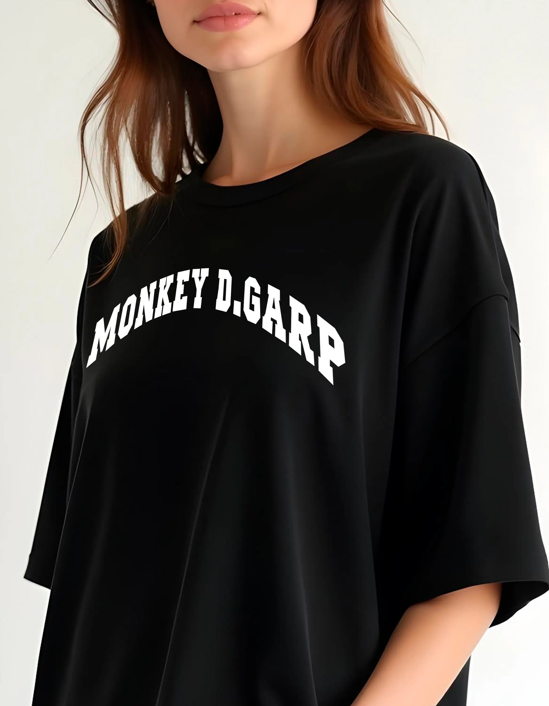 Playera oversize One piece - Monkey d. garp #1 HOODEE