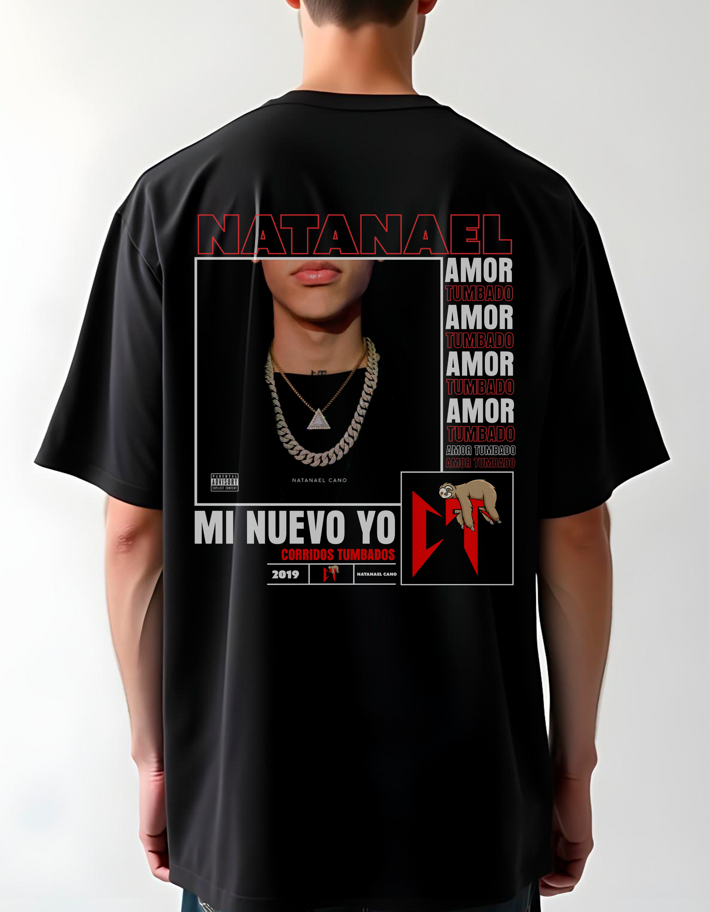 Playera oversize Natanael Cano #1